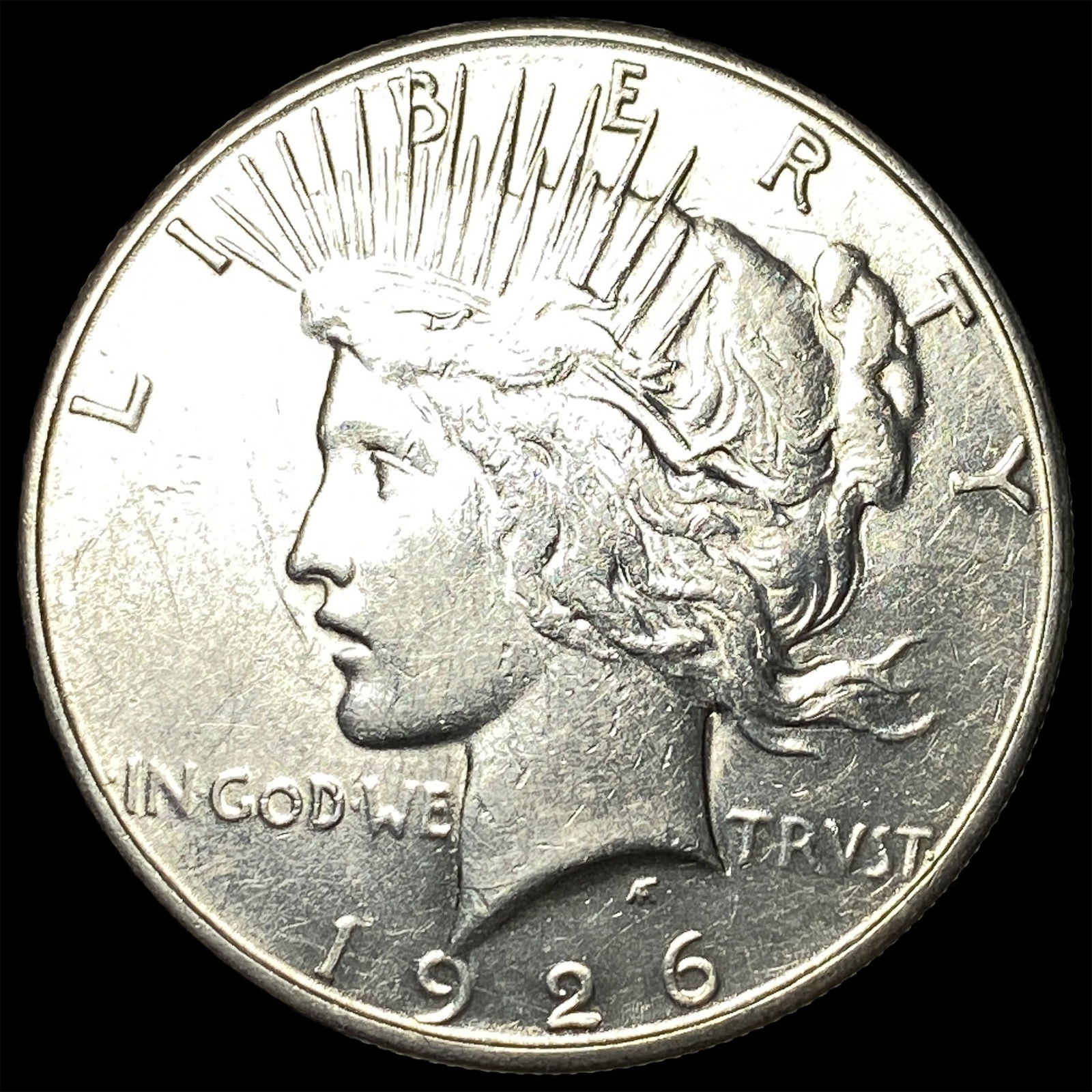 1926-S Silver Peace Dollar UNCIRCULATED: 1926-S Silver Peace Dollar UNCIRCULATED