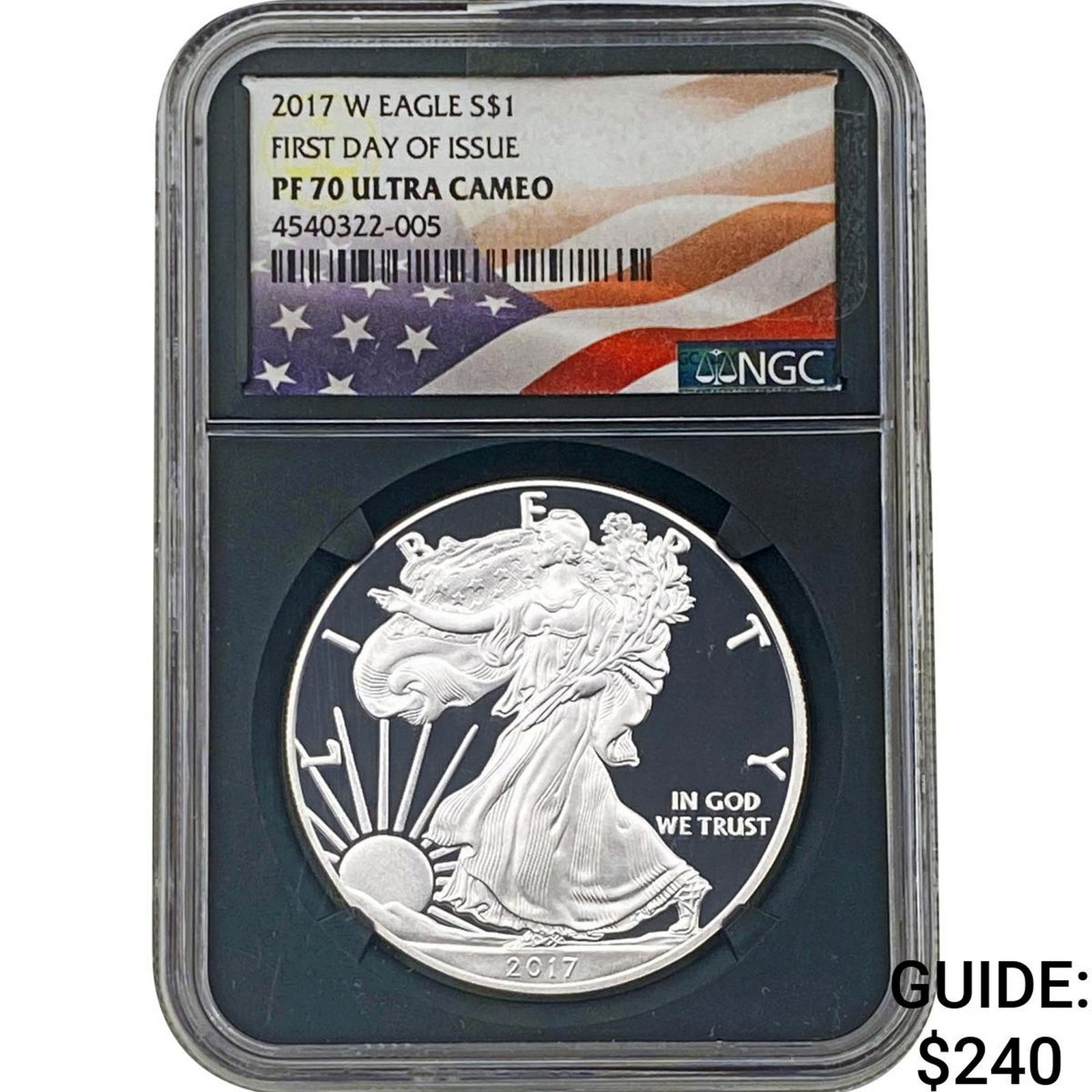 2017-W Silver Eagle NGC PF70 Ultra Cameo (1 of 2)