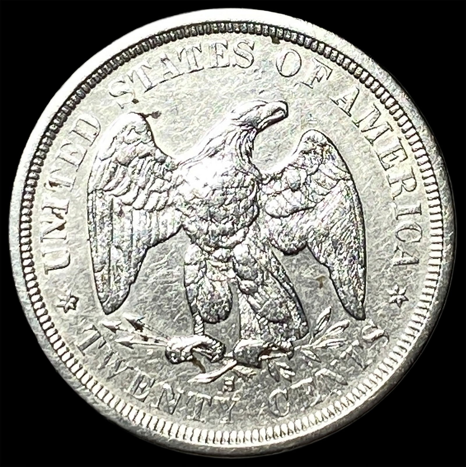 1875-S Silver Twenty Cents UNCIRCULATED (1 of 2)