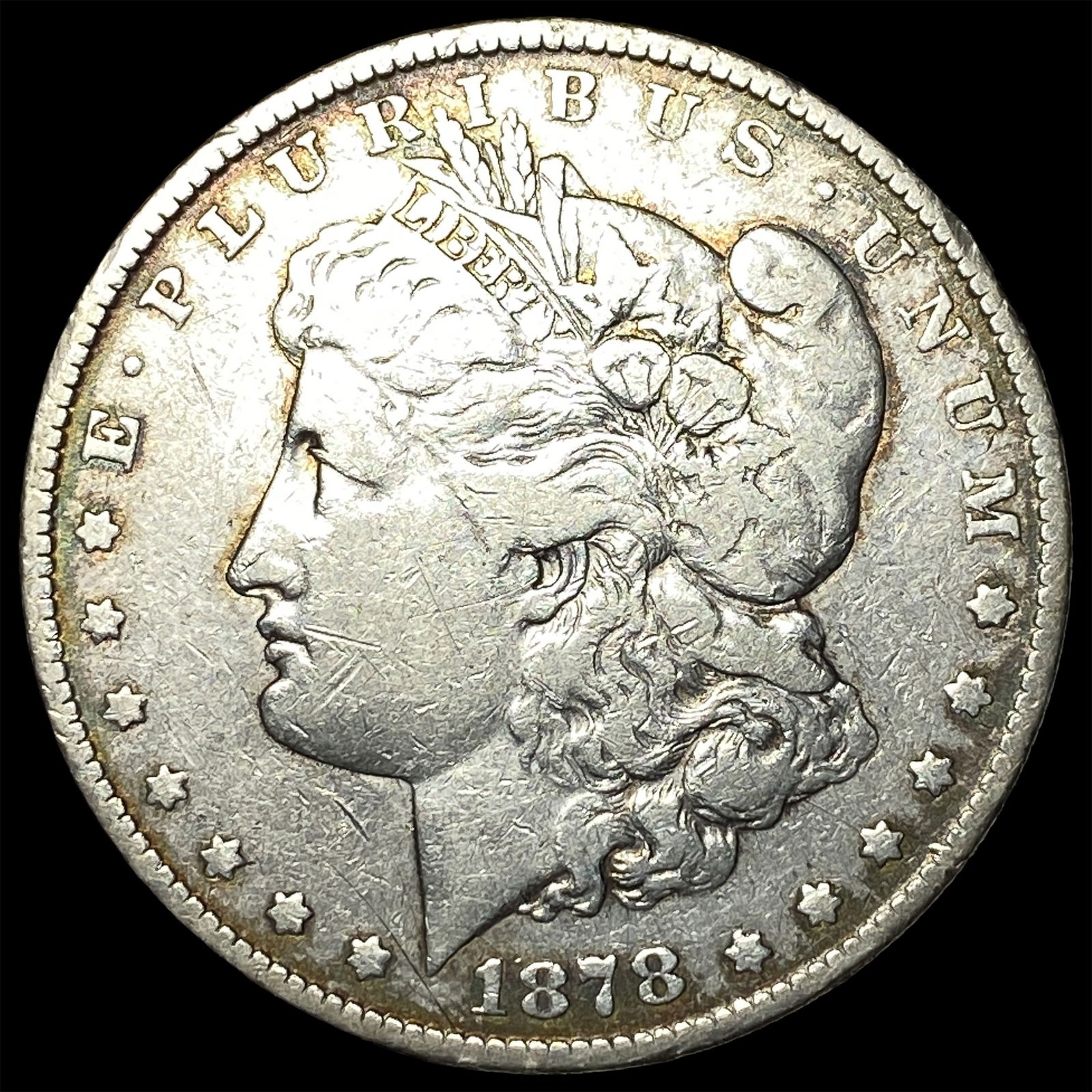 1878 Silver Morgan Dollar NICELY CIRCULATED: 1878 Silver Morgan Dollar NICELY CIRCULATED