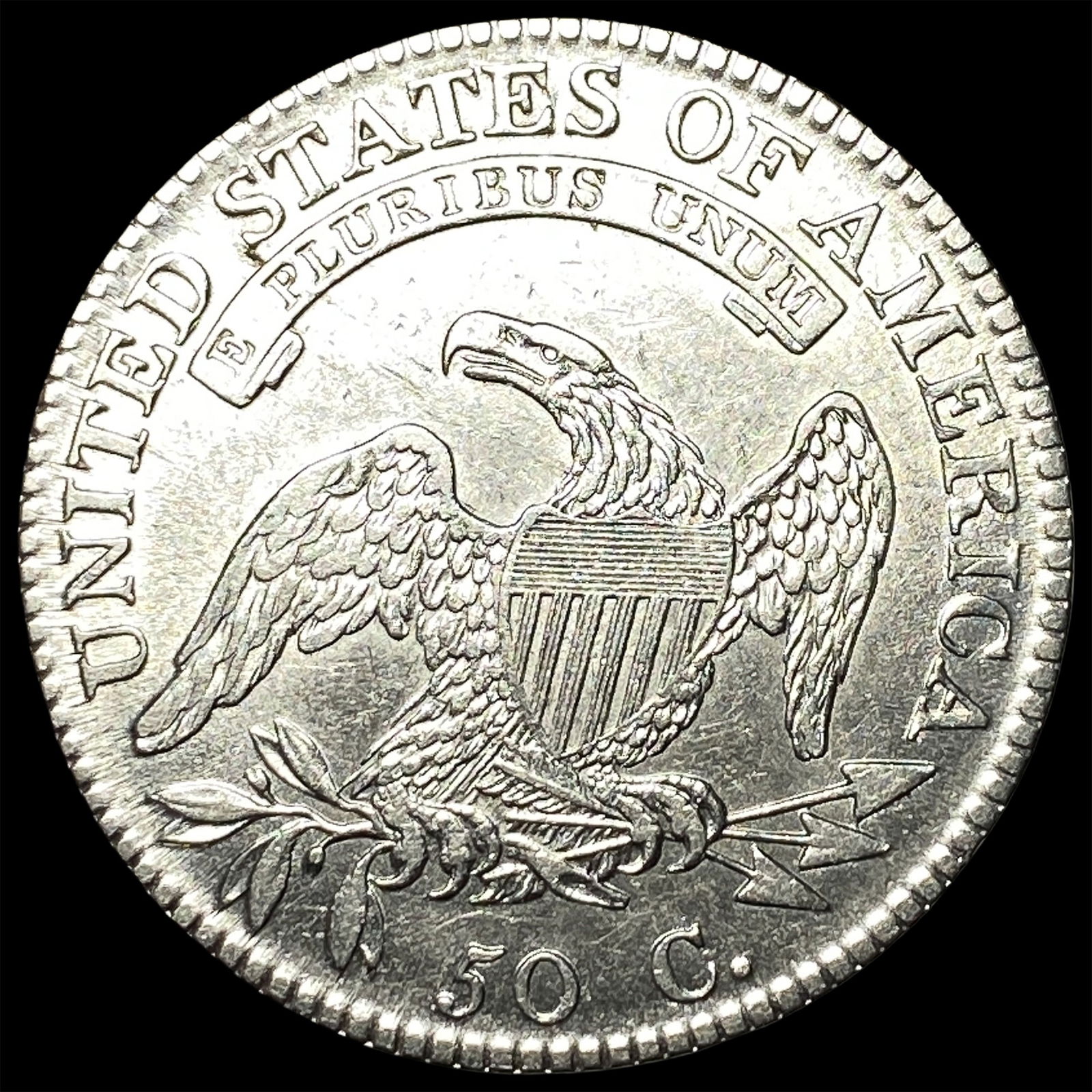 1817 Capped Bust Half Dollar CLOSELY UNCIRCULATED - 2