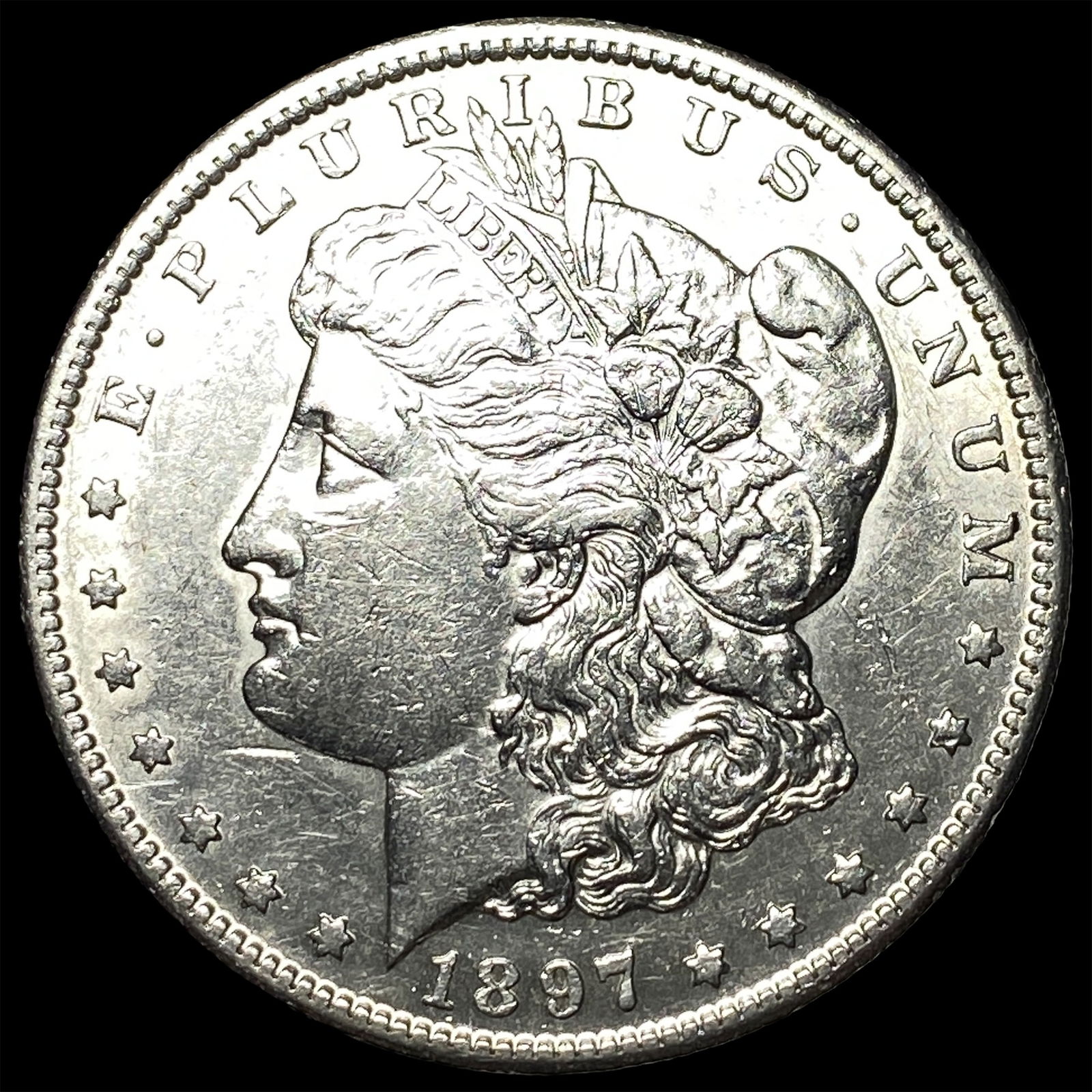 1897-S Silver Morgan Dollar UNCIRCULATED: 1897-S Silver Morgan Dollar UNCIRCULATED