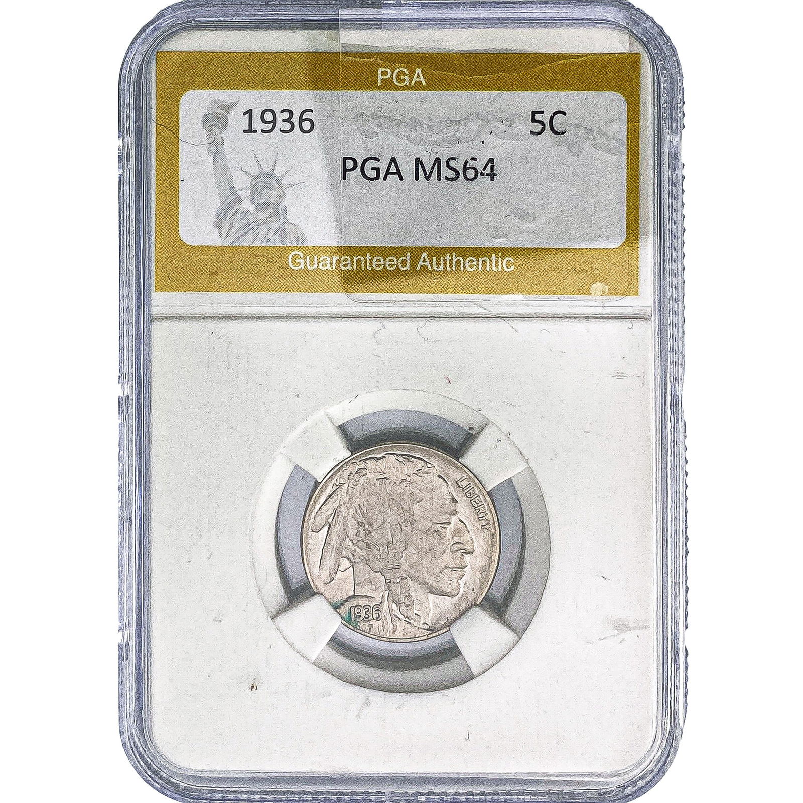 1936 Buffalo Nickel PGA MS64 (1 of 2)