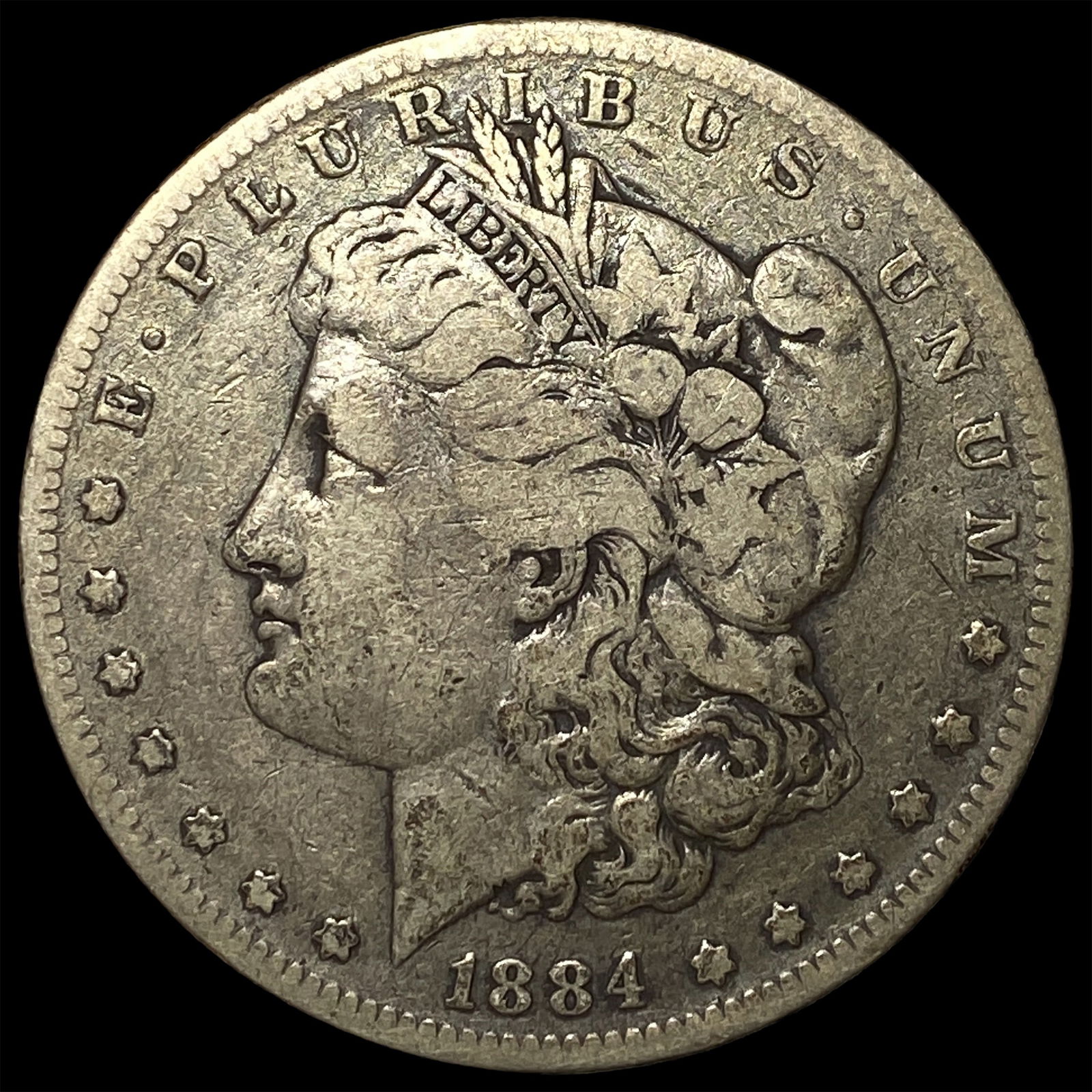 1884-S Morgan Silver Dollar LIGHTLY CIRCULATED (1 of 2)