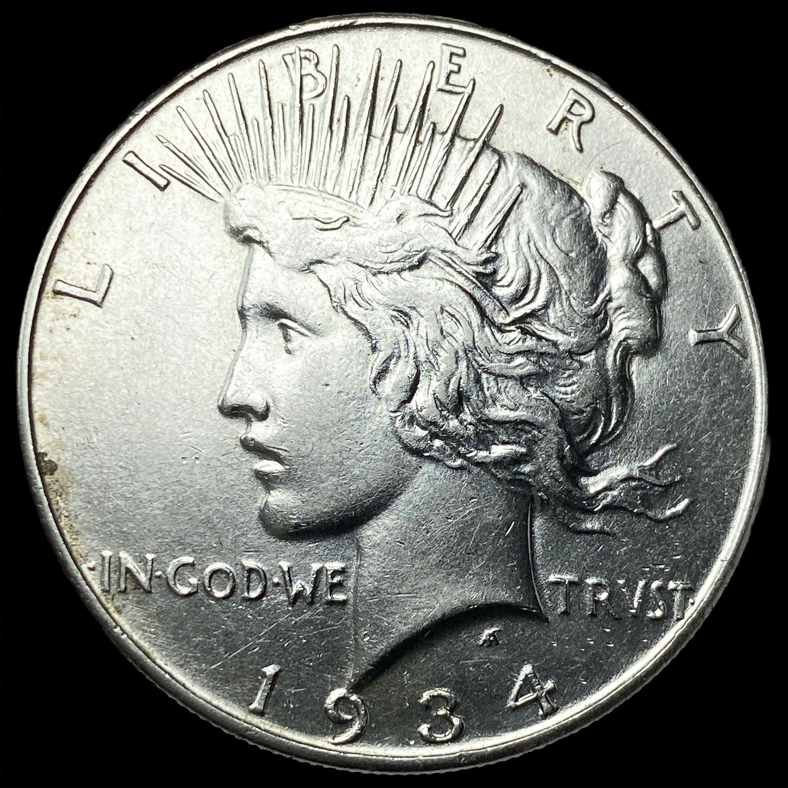 1934 Silver Peace Dollar UNCIRCULATED (1 of 2)