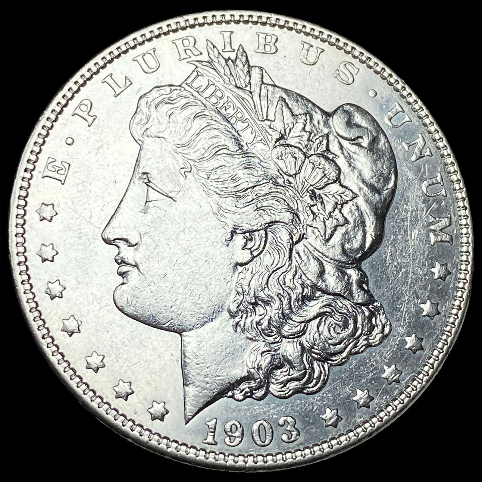 1903 Morgan Silver Dollar CLOSELY UNCIRCULATED: 1903 Morgan Silver Dollar CLOSELY UNCIRCULATED