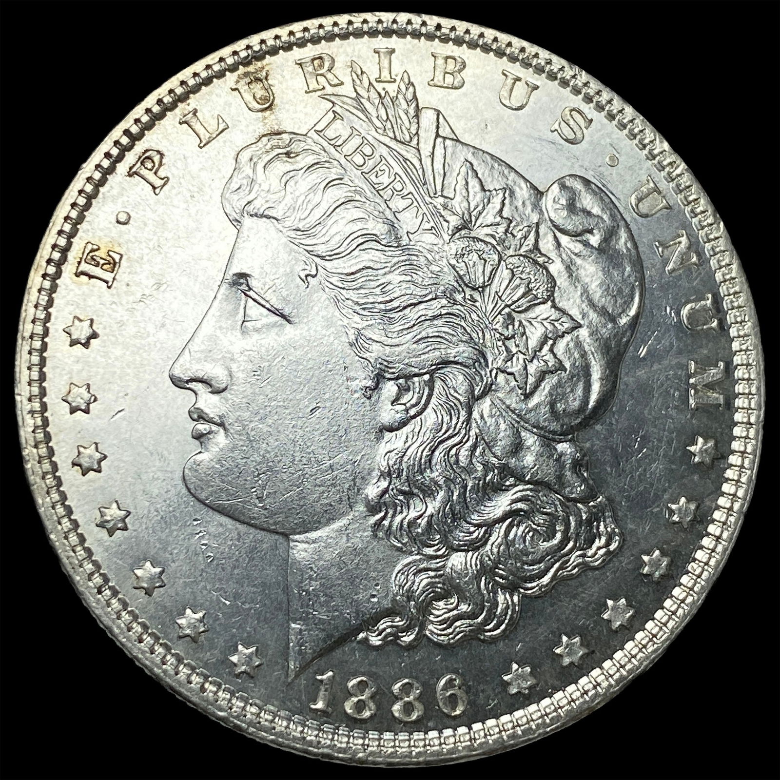1886 Silver Morgan Dollar UNCIRCULATED: 1886 Silver Morgan Dollar UNCIRCULATED
