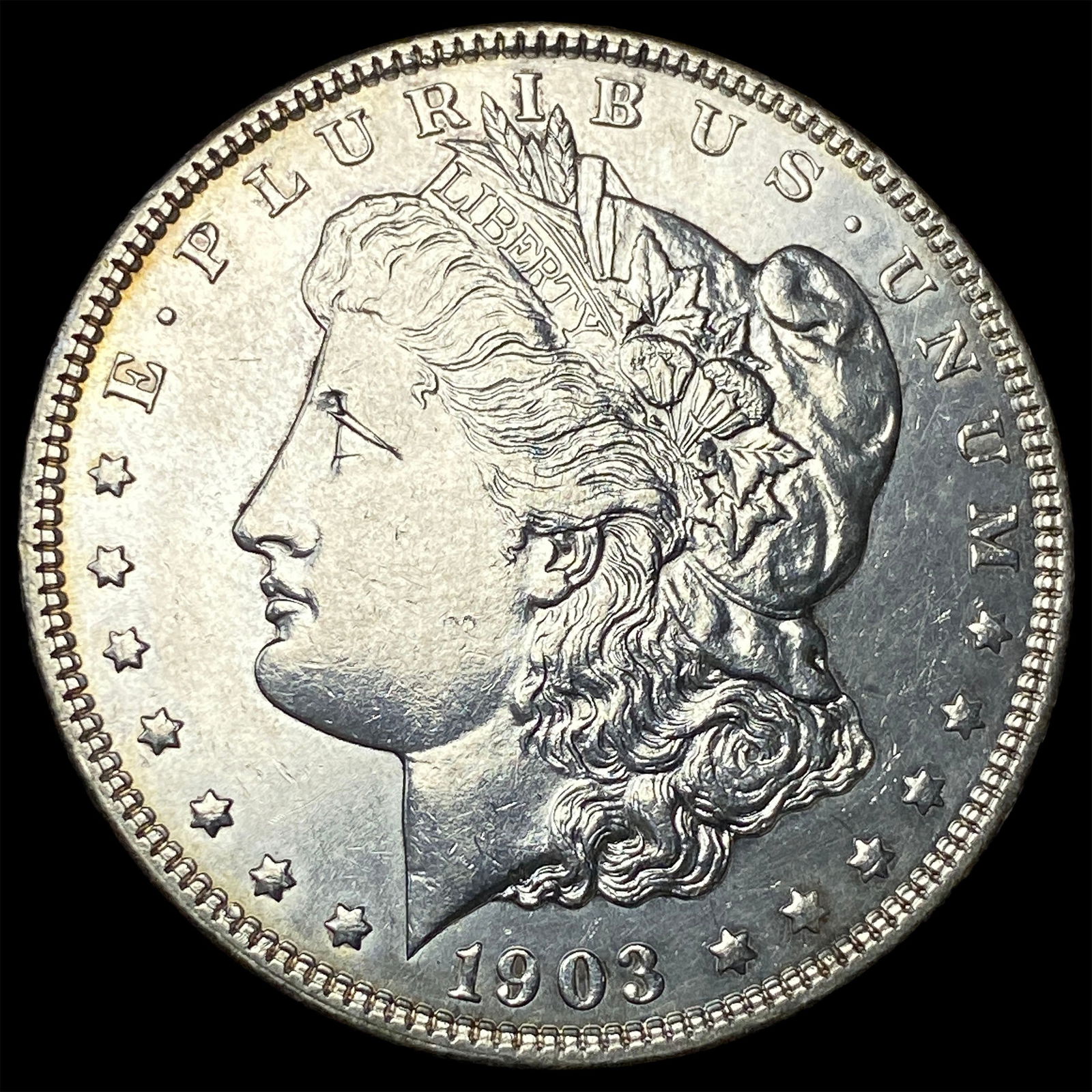 1903 Morgan Silver Dollar CLOSELY UNCIRCULATED (1 of 2)
