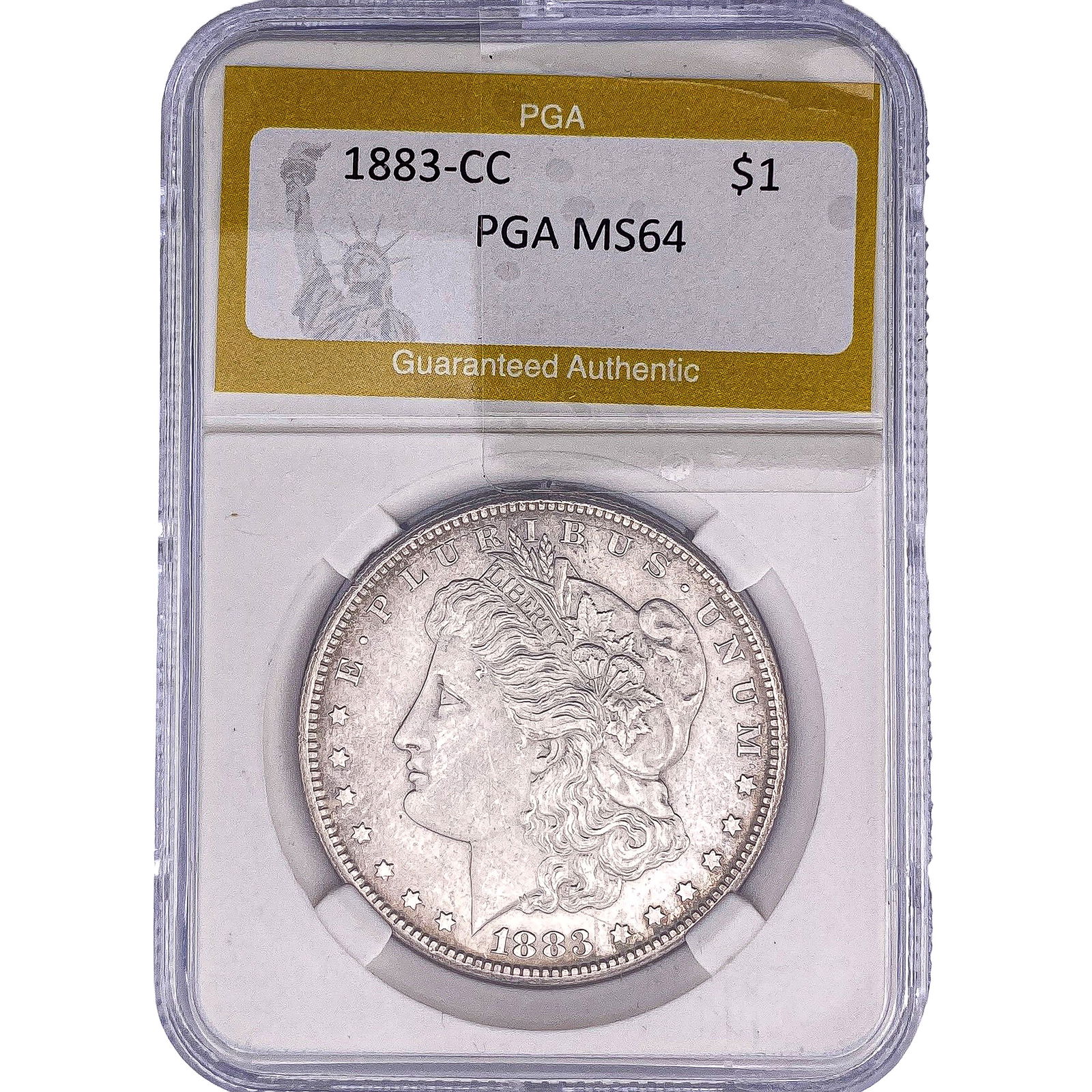 1883-CC Morgan Silver Dollar PGA MS64 (1 of 2)