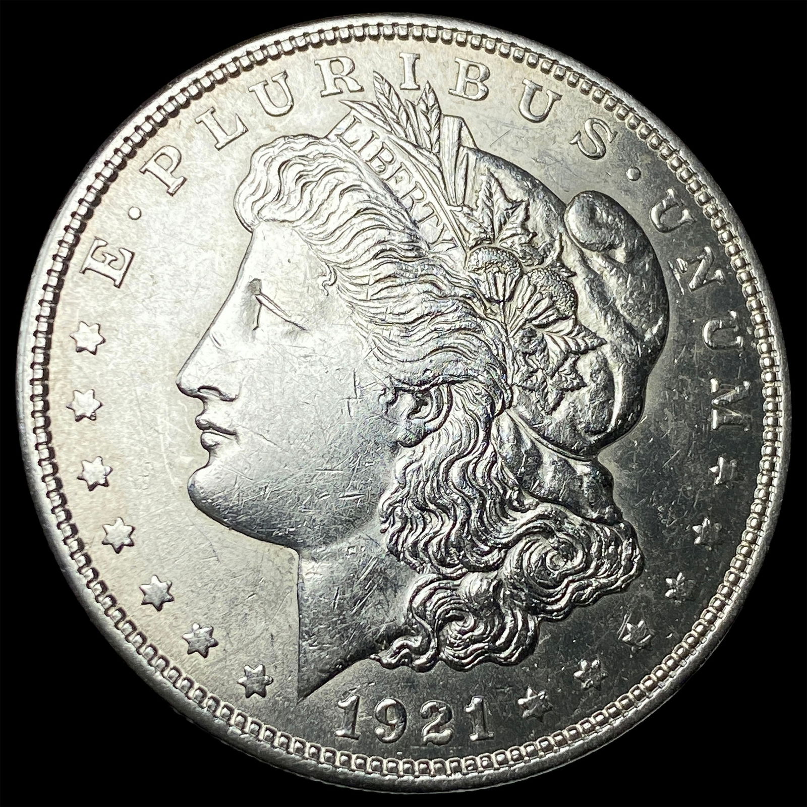 1921 Silver Morgan Dollar UNCIRCULATED: 1921 Silver Morgan Dollar UNCIRCULATED