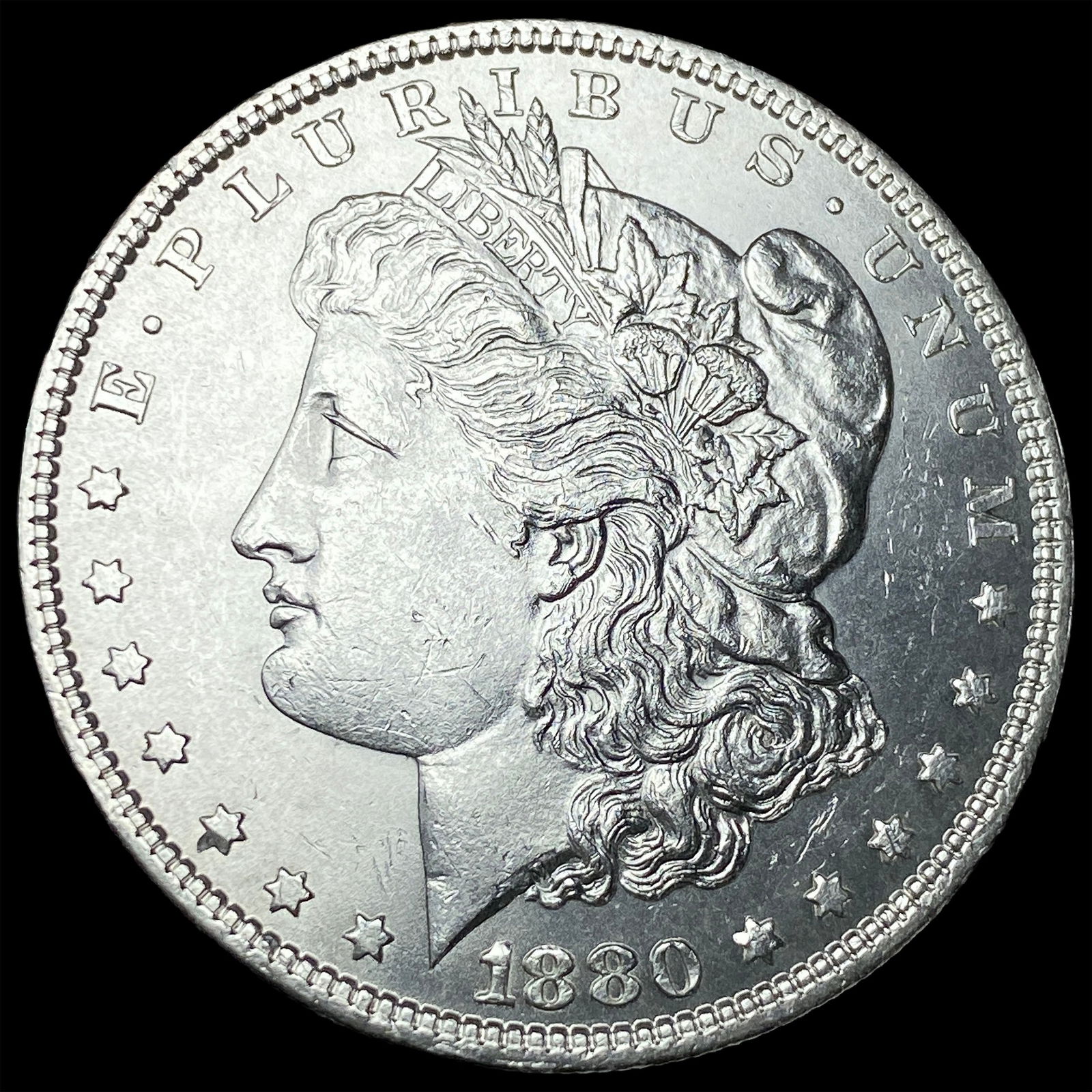 1880-S Silver Morgan Dollar UNCIRCULATED: 1880-S Silver Morgan Dollar UNCIRCULATED