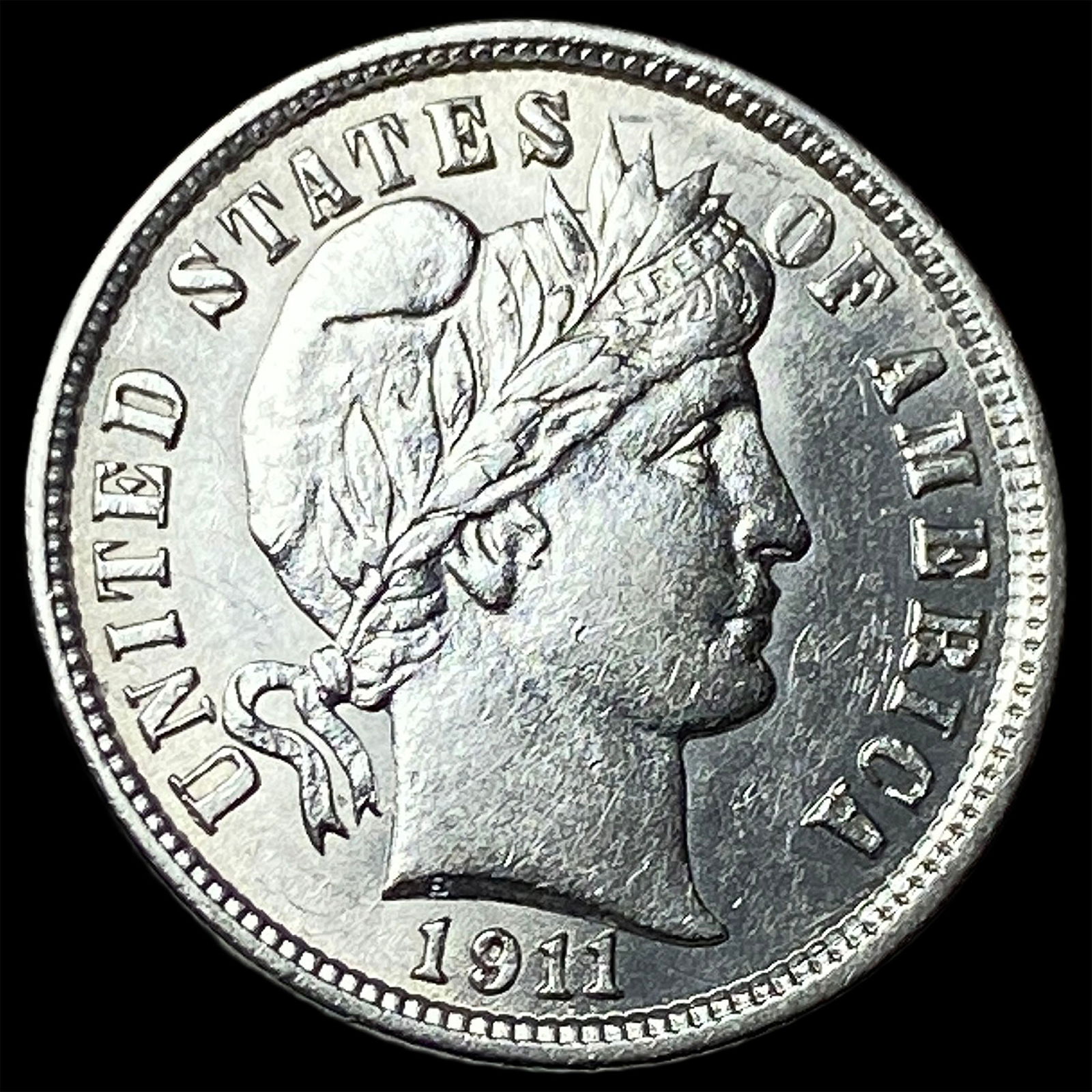 1911 Barber Dime UNCIRCULATED (1 of 2)
