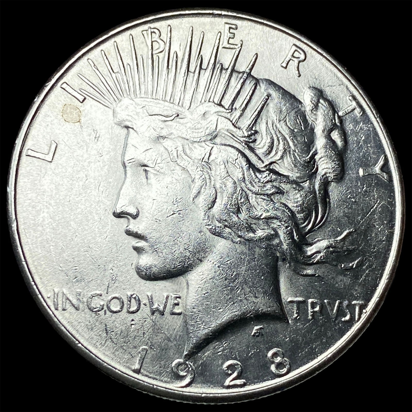 1928-S Silver Peace Dollar UNCIRCULATED: 1928-S Silver Peace Dollar UNCIRCULATED
