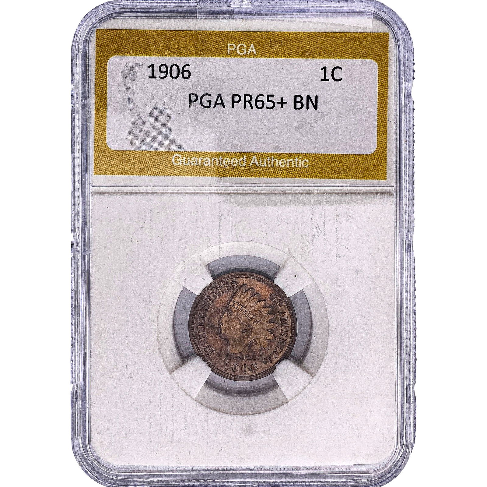 1906 Indian Head Cent PGA PR65+ BN (1 of 2)