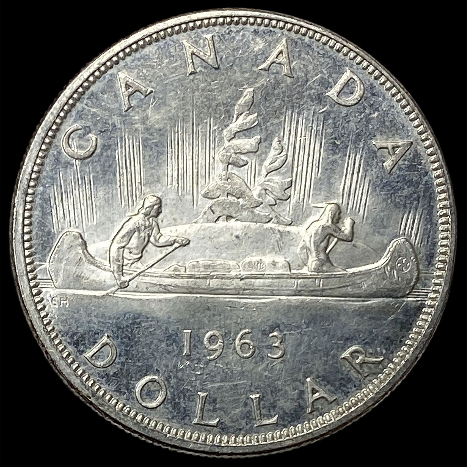 1963 Silver Dollar Canada UNCIRCULATED - 2