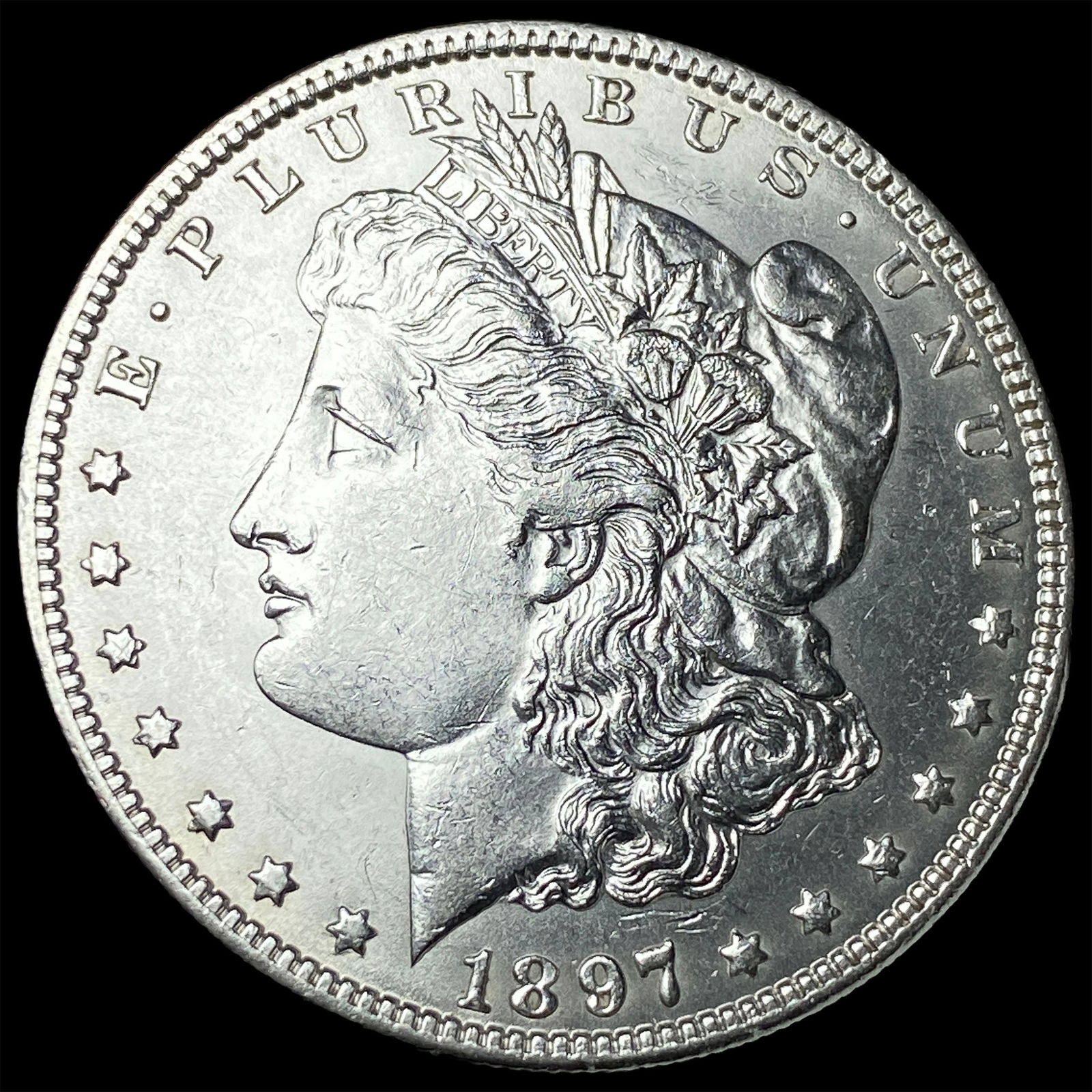 1897 Silver Morgan Dollar UNCIRCULATED: 1897 Silver Morgan Dollar UNCIRCULATED