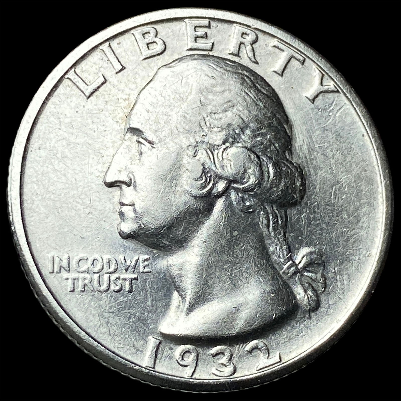 1932-S Silver Washington Quarter CLOSELY UNCIRCULATED (1 of 2)