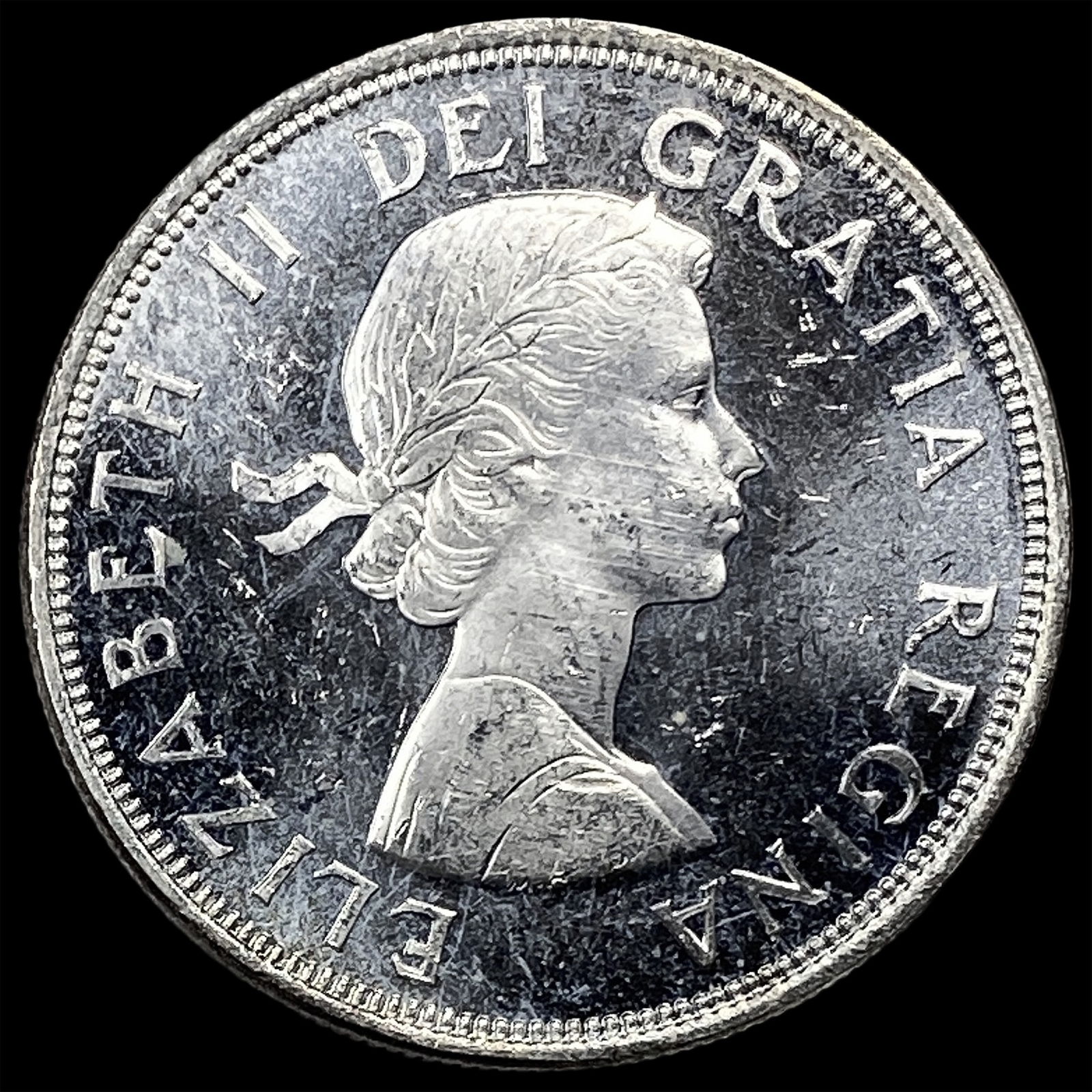 1964 Canada Silver Dollar Charlottetown UNCIRCULATED: 1964 Canada Silver Dollar Charlottetown UNCIRCULATED