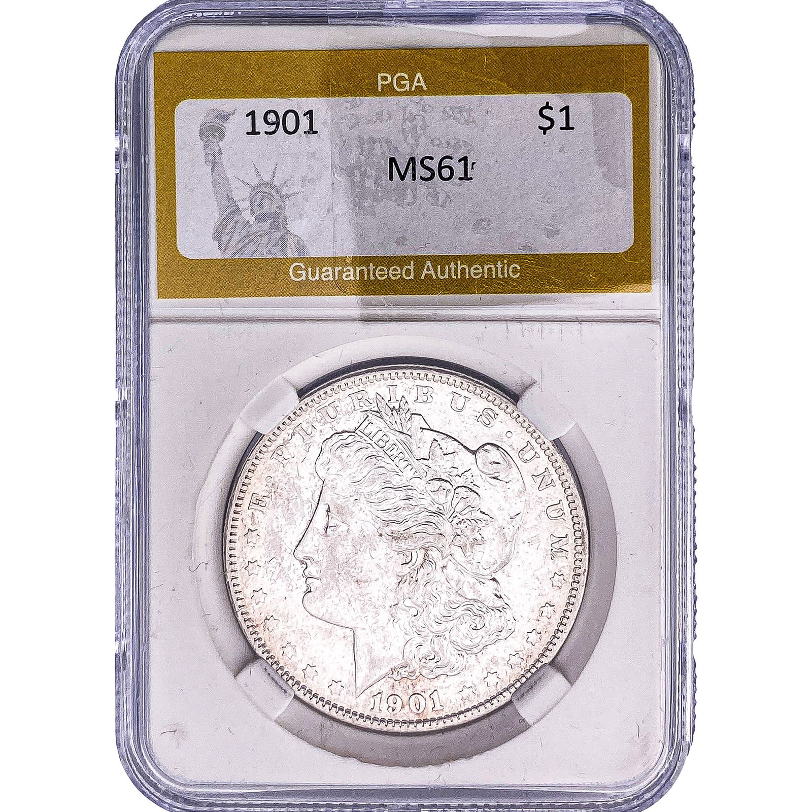 1901 Morgan Silver Dollar PGA MS61 (1 of 2)