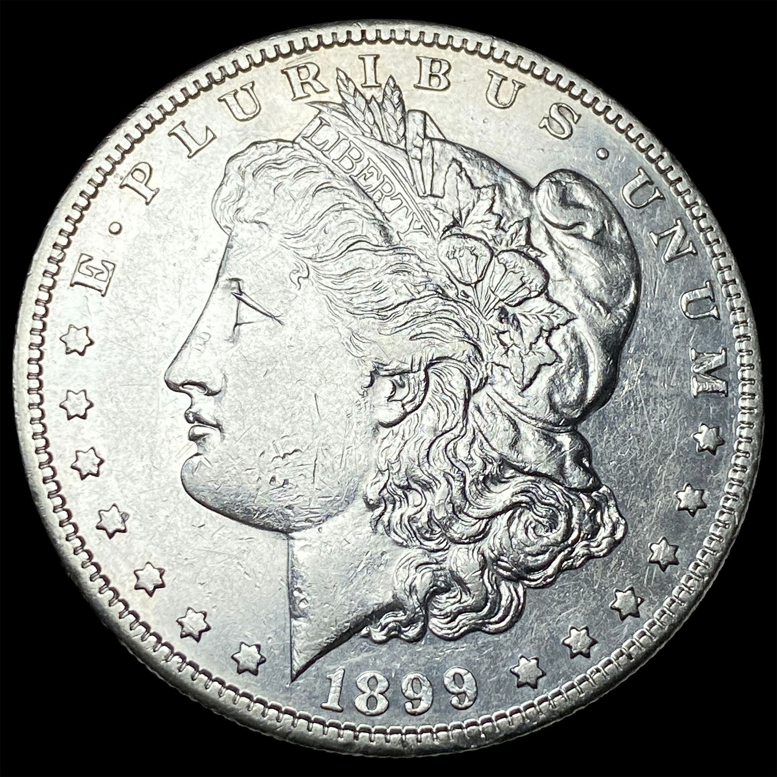 1899-S Silver Morgan Dollar CLOSELY UNCIRCULATED (1 of 2)