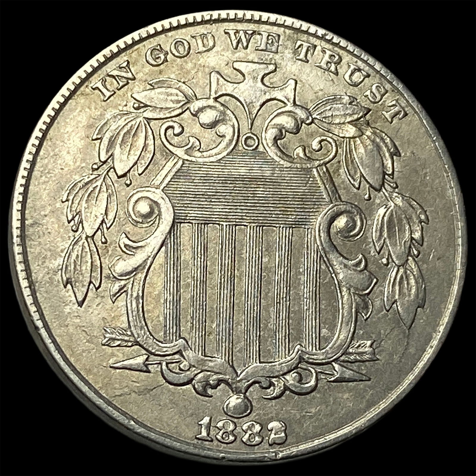 1882 Shield Nickel UNCIRCULATED: 1882 Shield Nickel UNCIRCULATED
