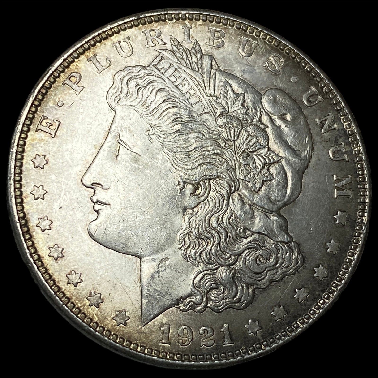1921-D Silver Morgan Dollar CHOICE BU (1 of 2)