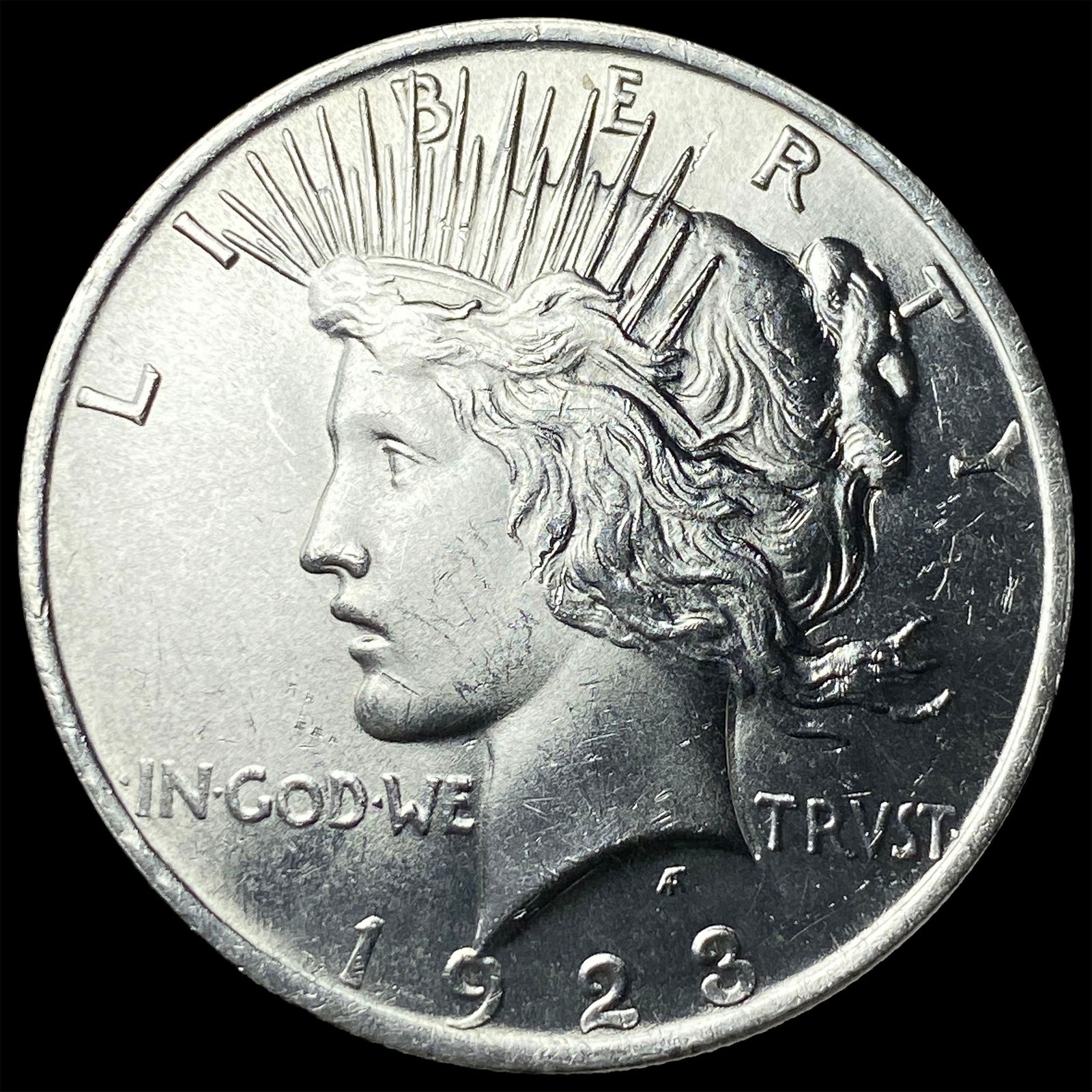 1923 Silver Peace Dollar UNCIRCULATED: 1923 Silver Peace Dollar UNCIRCULATED