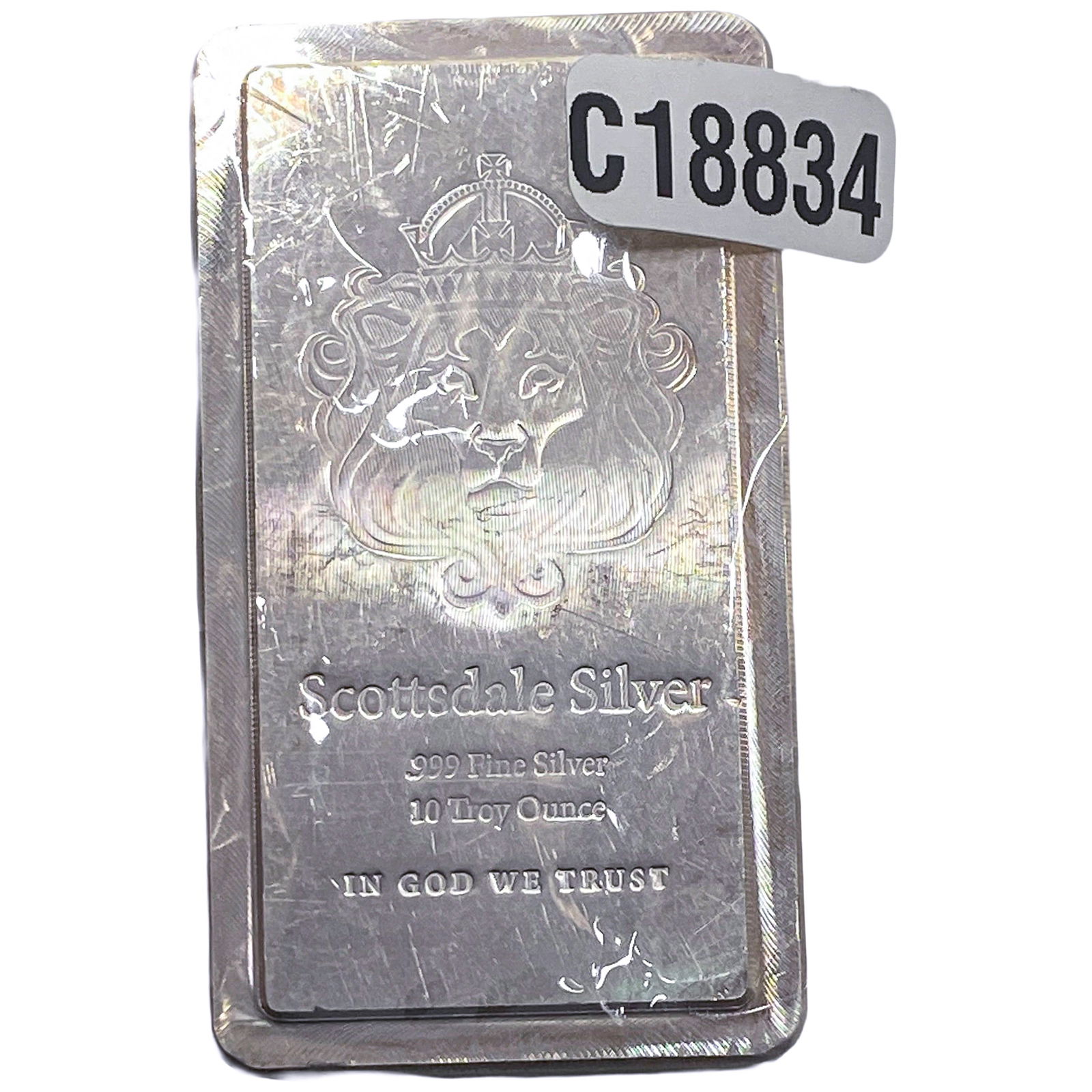 Scottsdale Silver Bar 10oz: Scottsdale Silver Bar 10oz