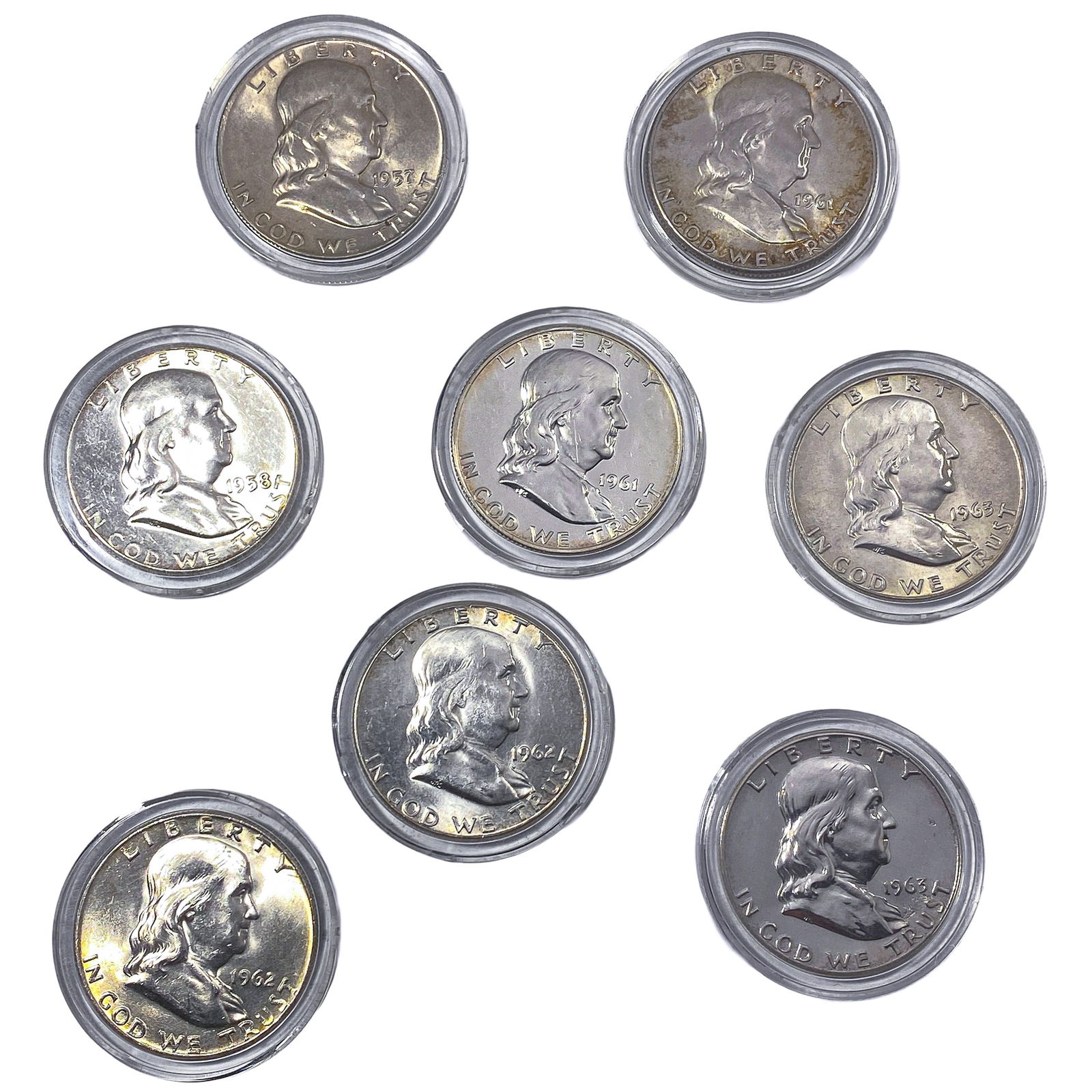 Various Dates Franklin Half Dollar: Various Dates Franklin Half Dollar