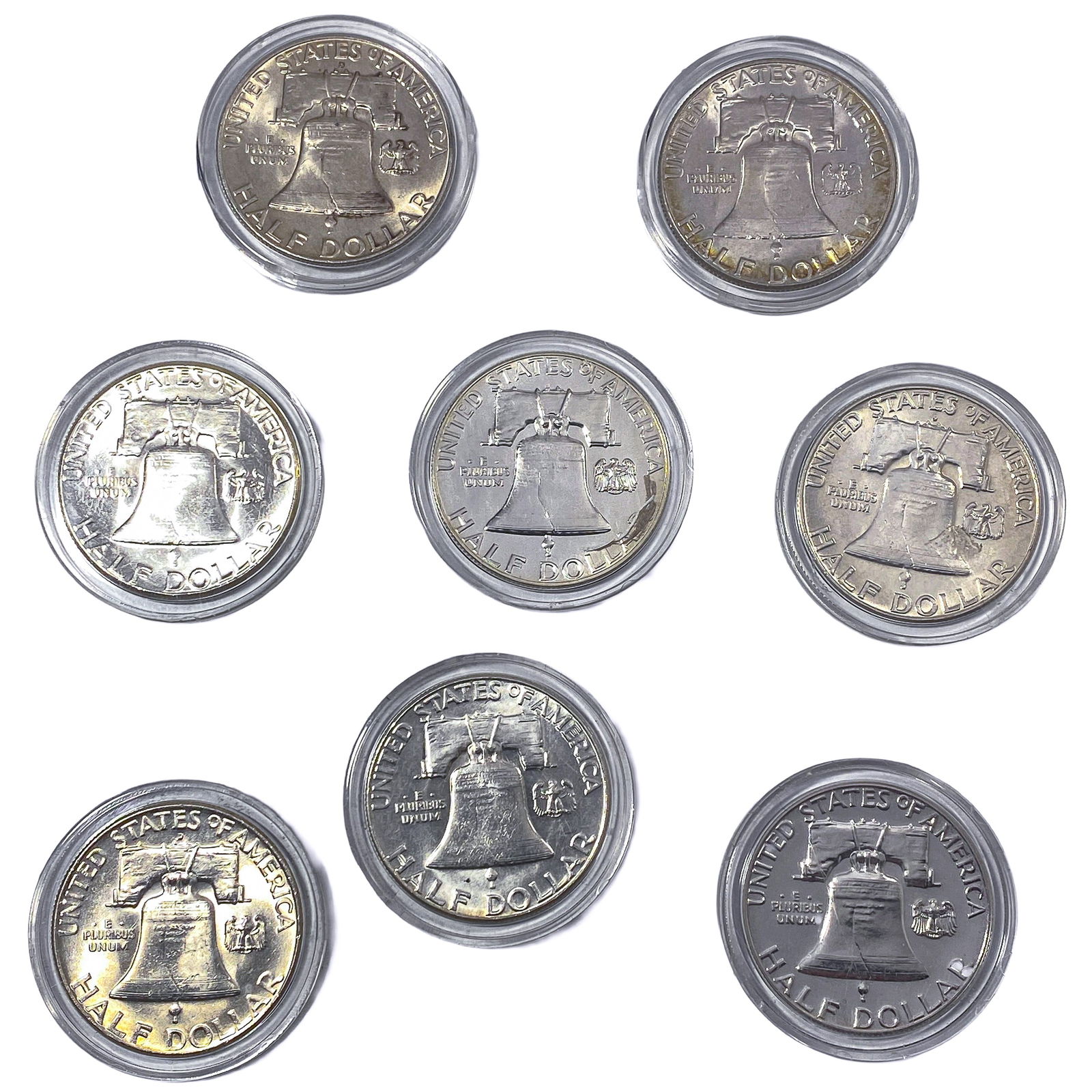 Various Dates Franklin Half Dollar - 2