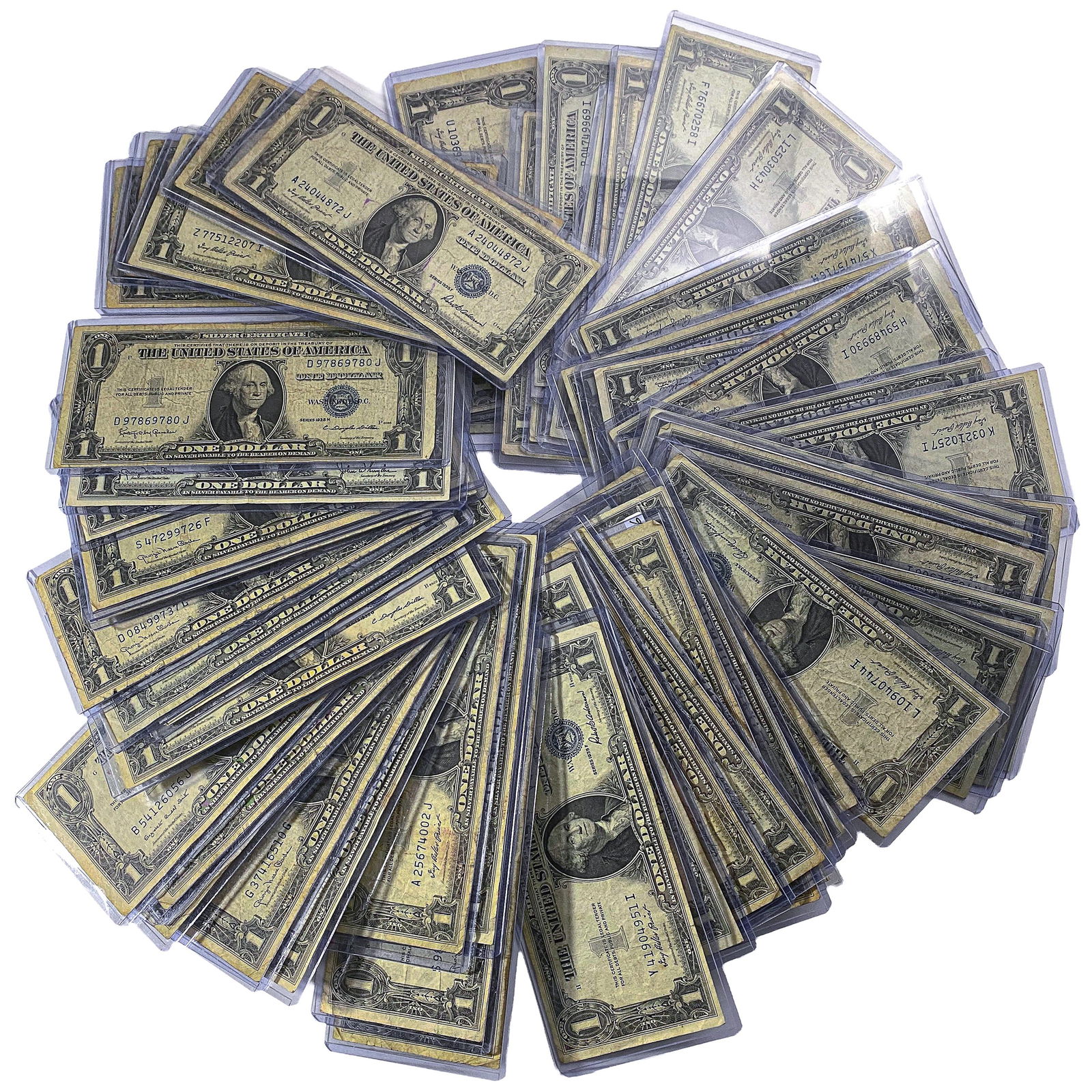 Various Dates Various U.S. Currency Notes Lot (1 of 2)