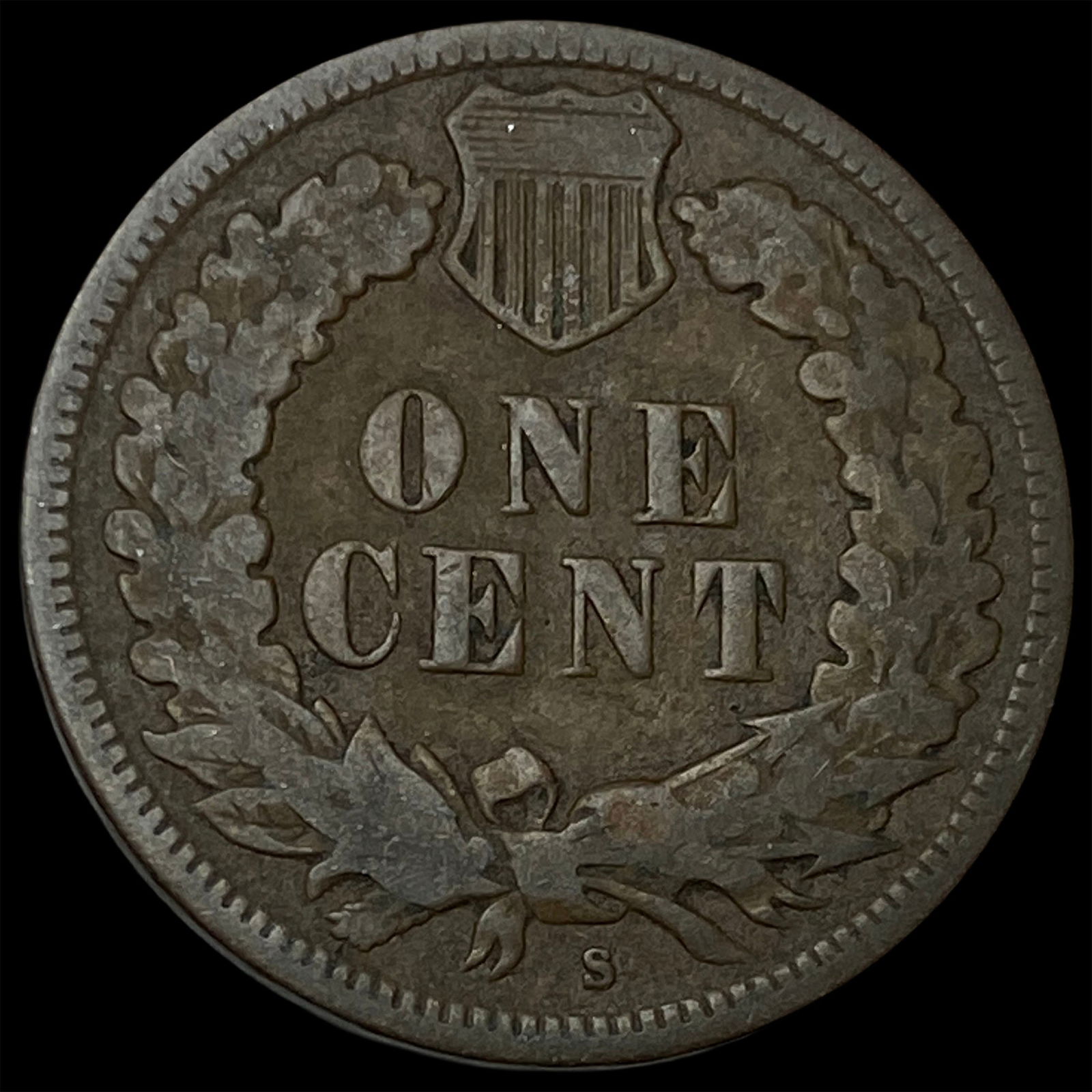 1908-S Indian Head Cent LIGHTLY CIRCULATED - 2