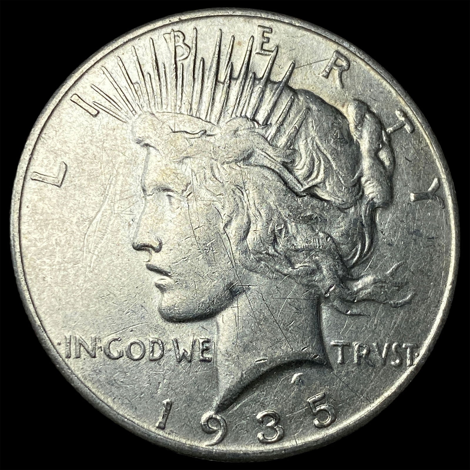 1935 Silver Peace Dollar HIGH GRADE: 1935 Silver Peace Dollar HIGH GRADE