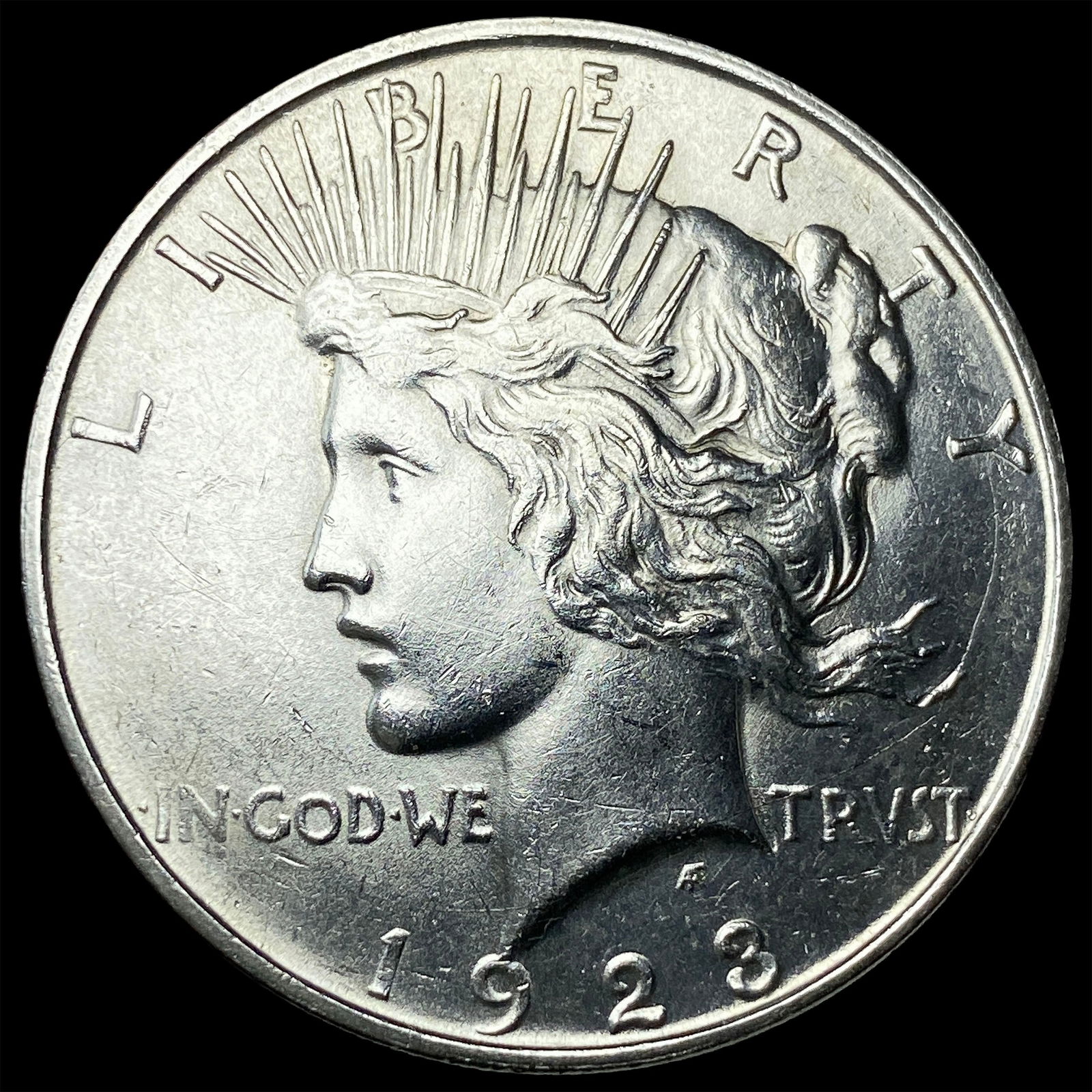 1923 Silver Peace Dollar UNCIRCULATED: 1923 Silver Peace Dollar UNCIRCULATED