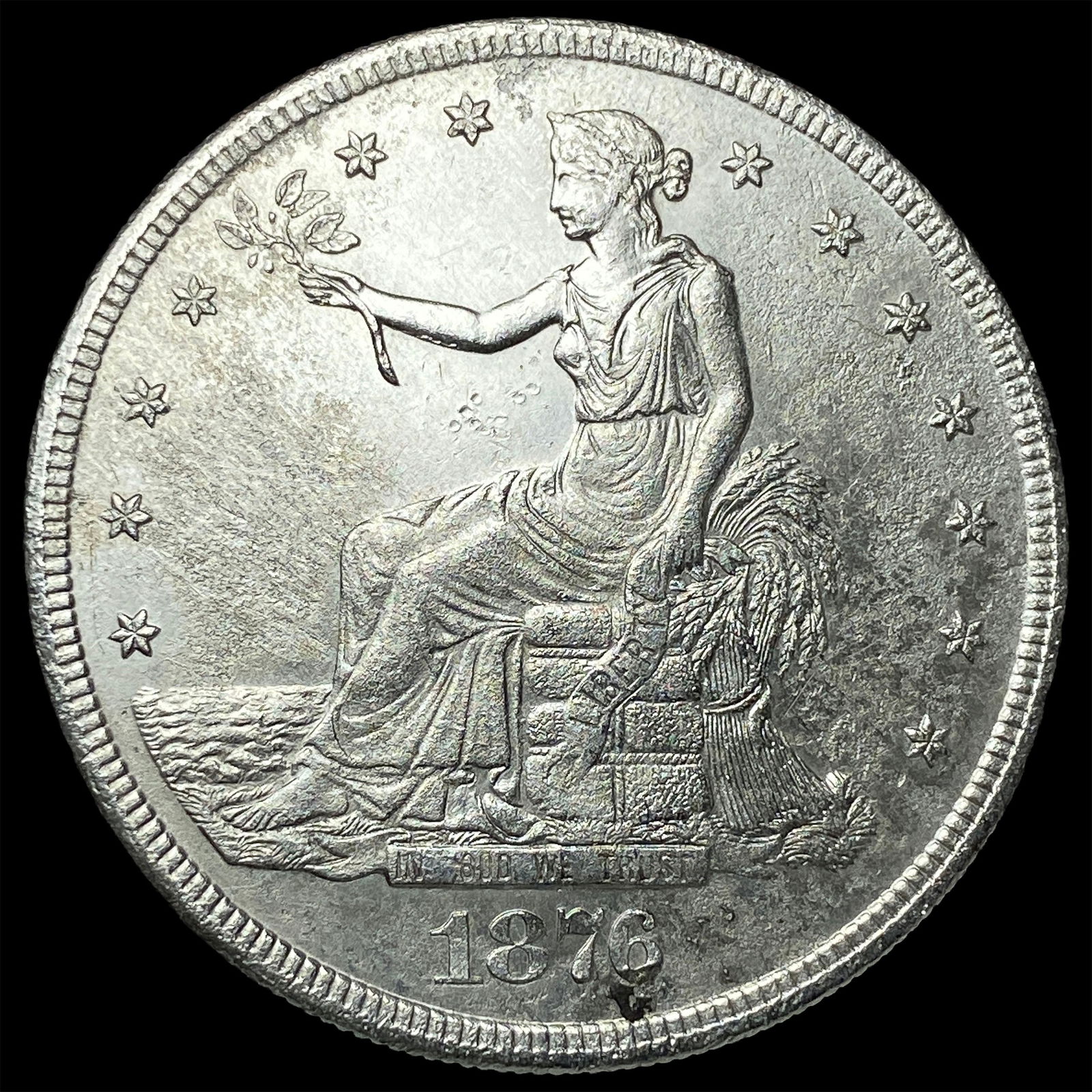 1876-S Silver Trade Dollar HIGH GRADE (1 of 2)