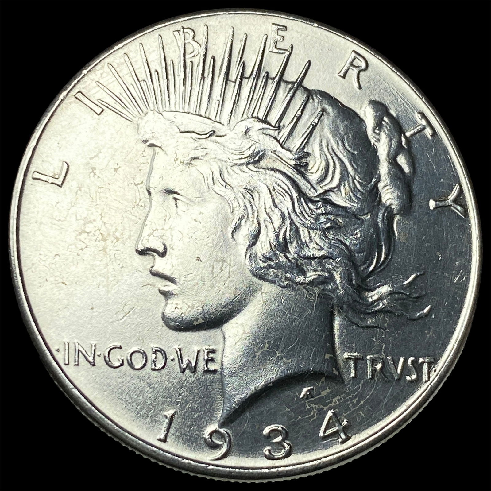 1934 Silver Peace Dollar UNCIRCULATED (1 of 2)