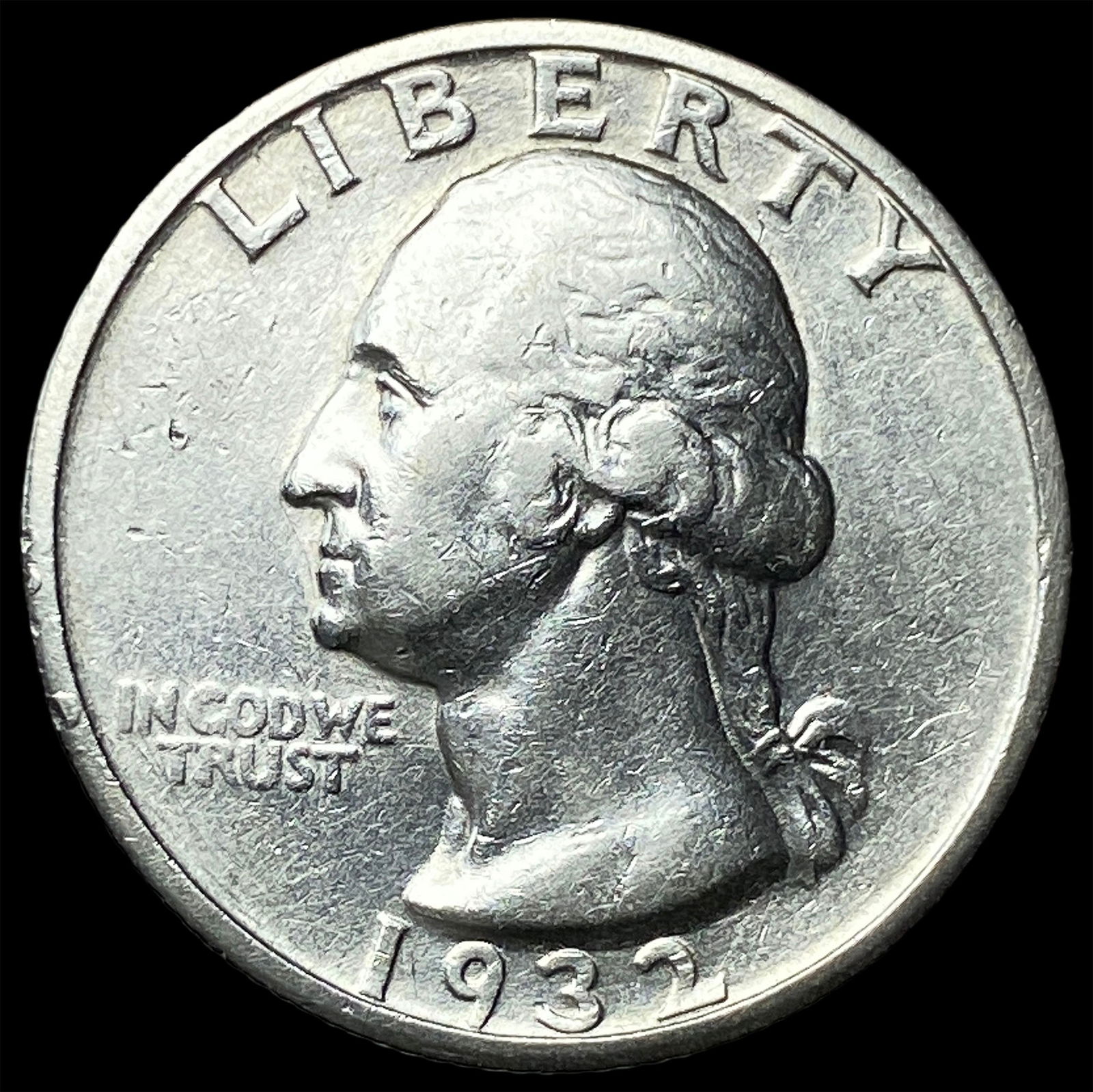 1932-S Silver Washington Quarter UNCIRCULATED (1 of 2)