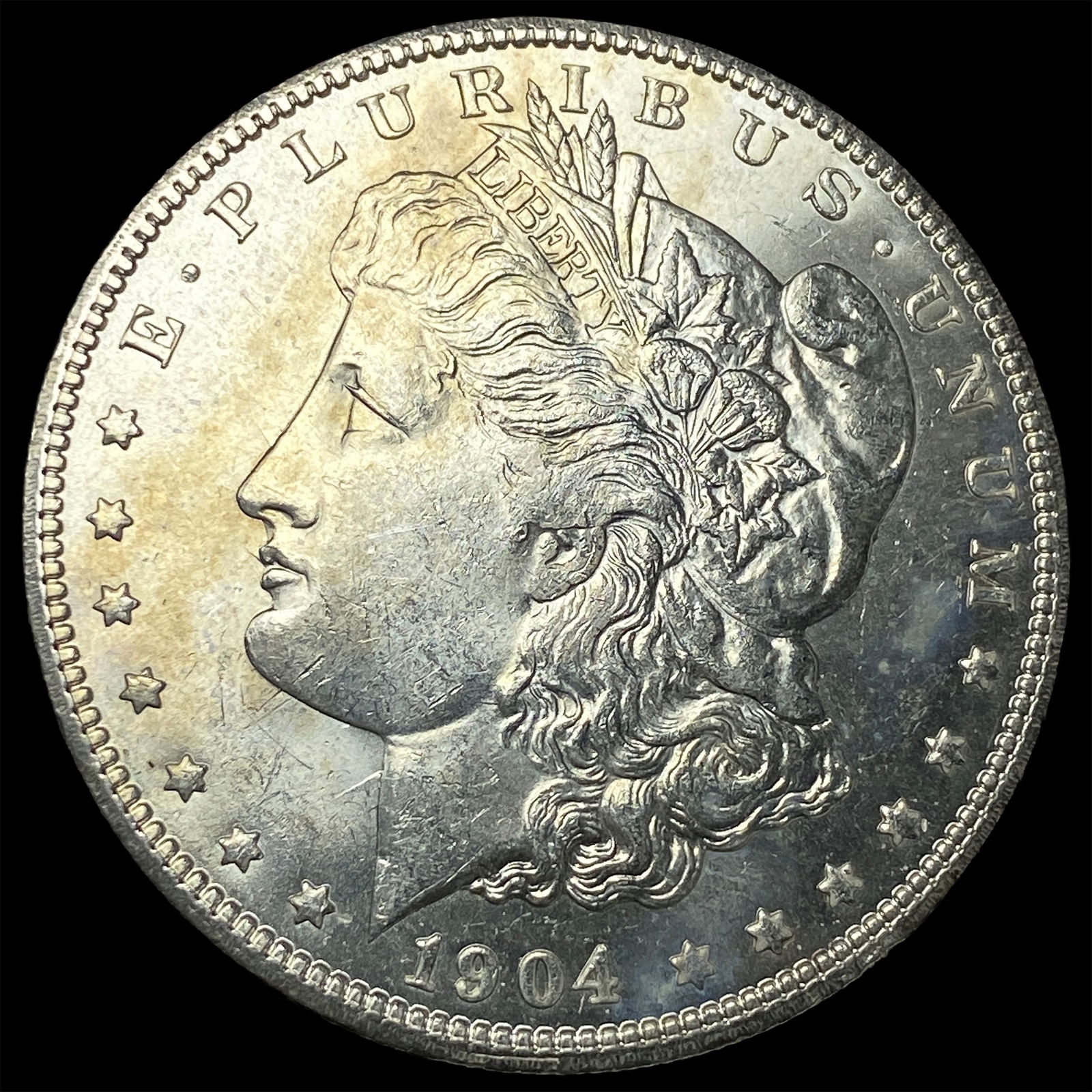 1904-O Silver Morgan Dollar CHOICE BU (1 of 2)
