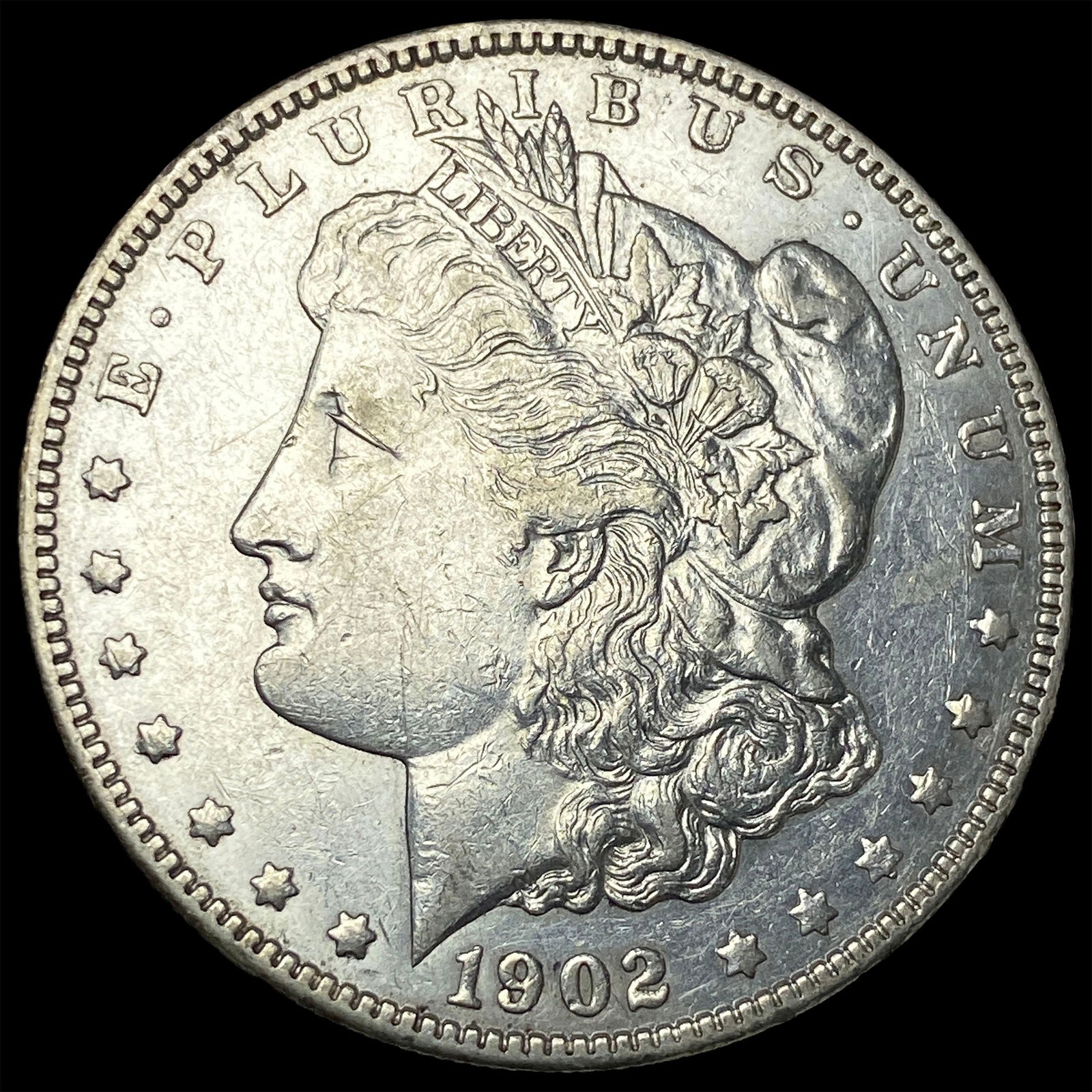 1902 Morgan Silver Dollar CLOSELY UNCIRCULATED: 1902 Morgan Silver Dollar CLOSELY UNCIRCULATED
