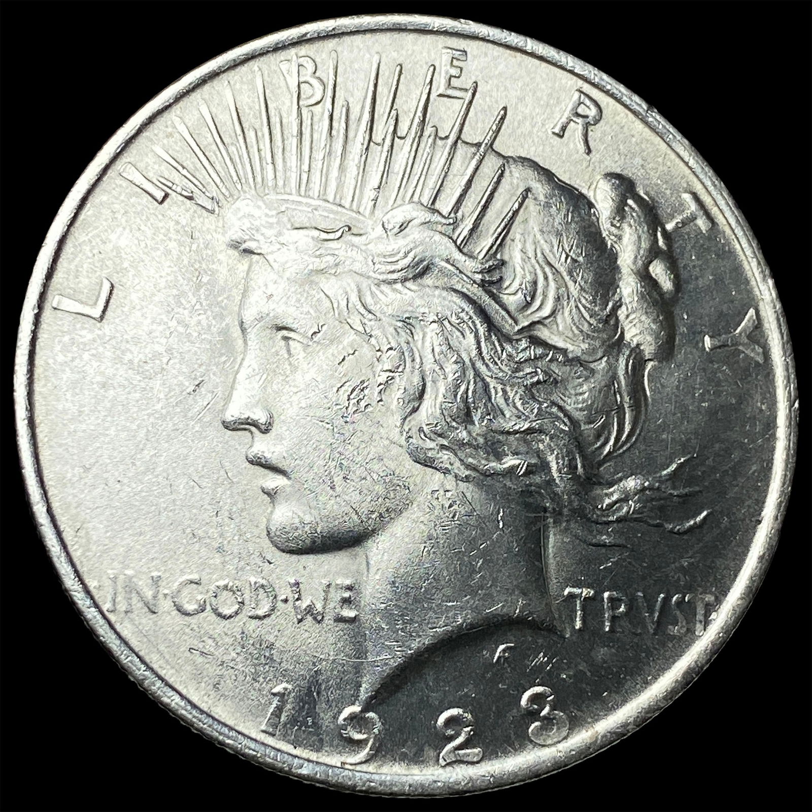 1923 Silver Peace Dollar UNCIRCULATED: 1923 Silver Peace Dollar UNCIRCULATED