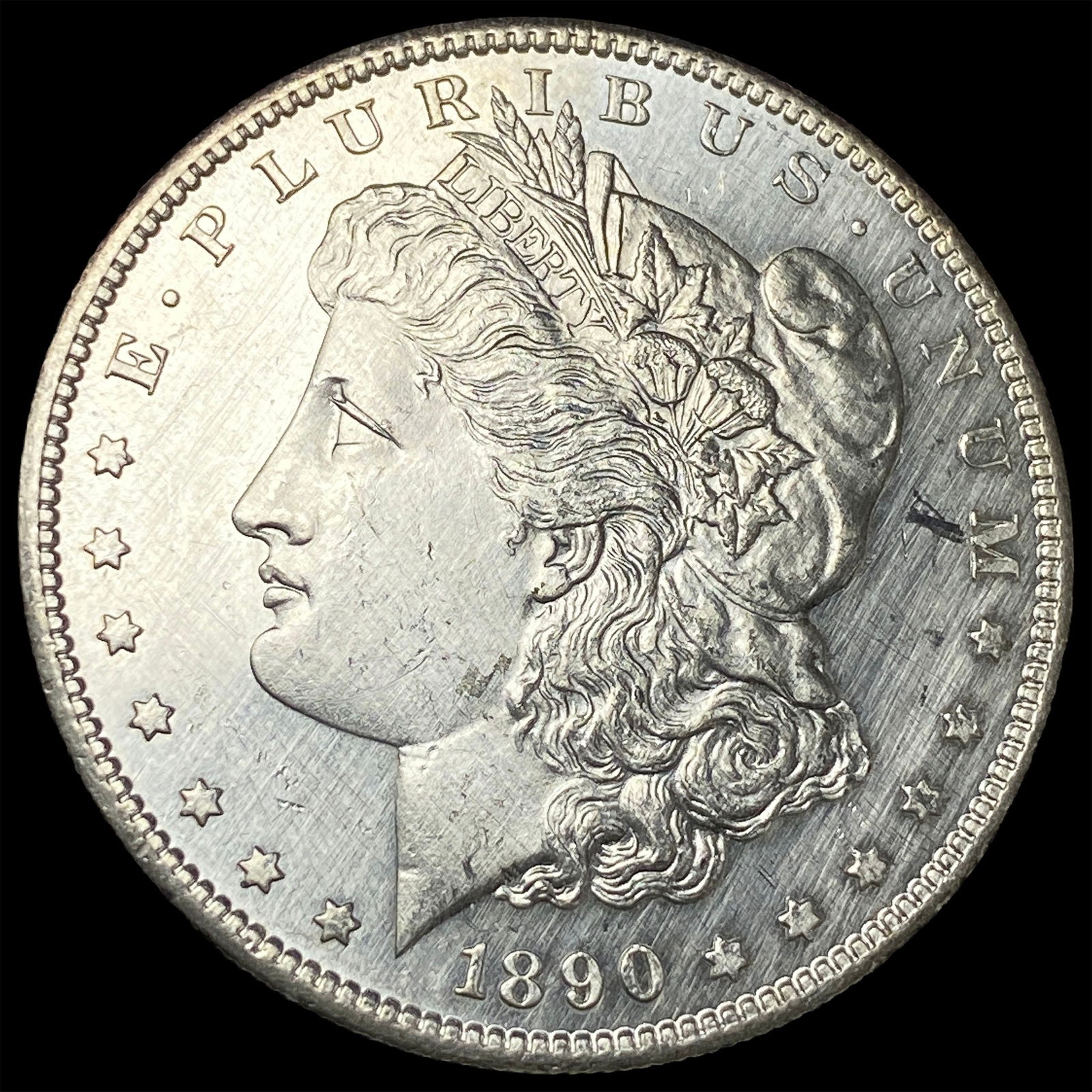 1890-S Silver Morgan Dollar UNCIRCULATED: 1890-S Silver Morgan Dollar UNCIRCULATED