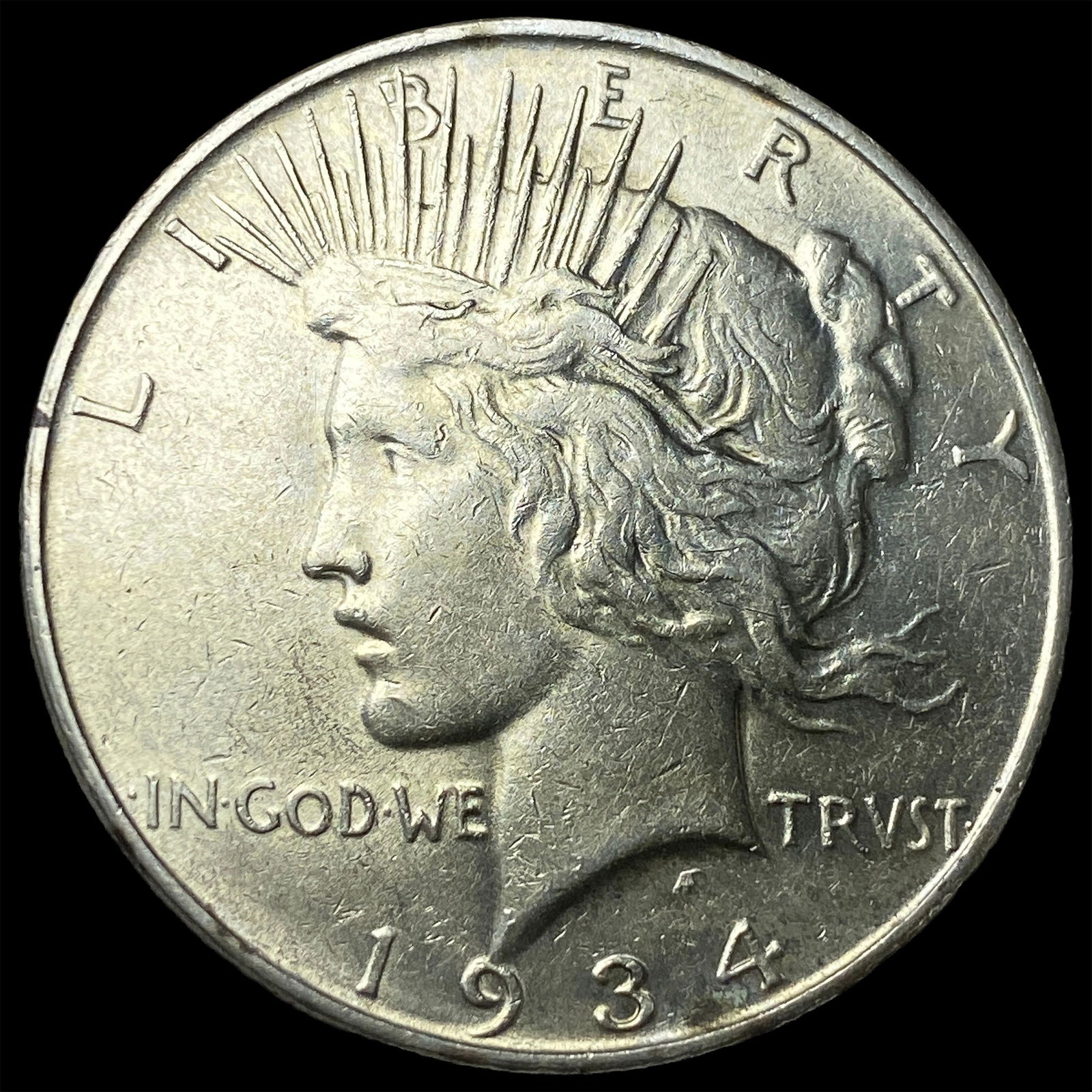 1934-D Silver Peace Dollar UNCIRCULATED (1 of 2)