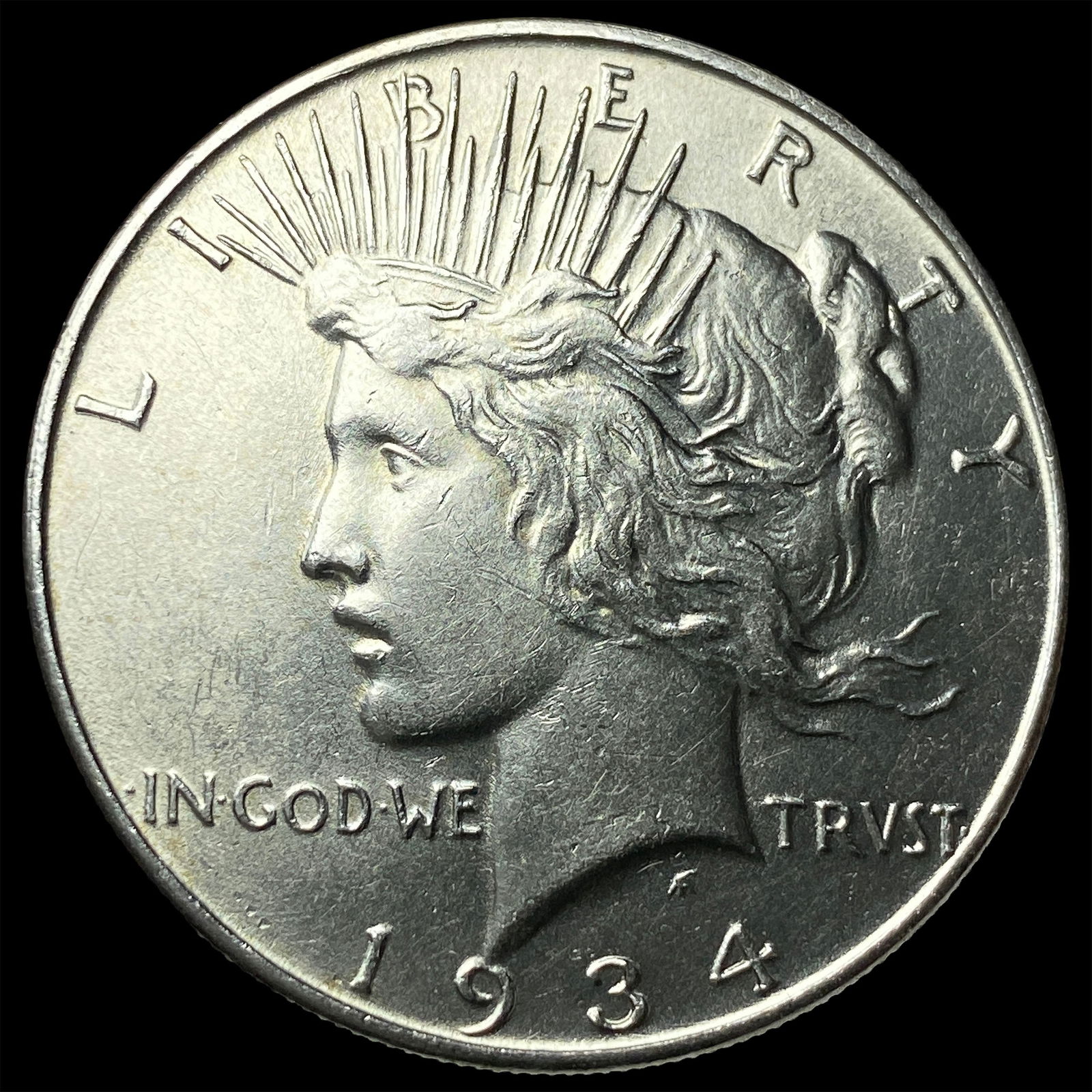1934 Silver Peace Dollar UNCIRCULATED (1 of 2)