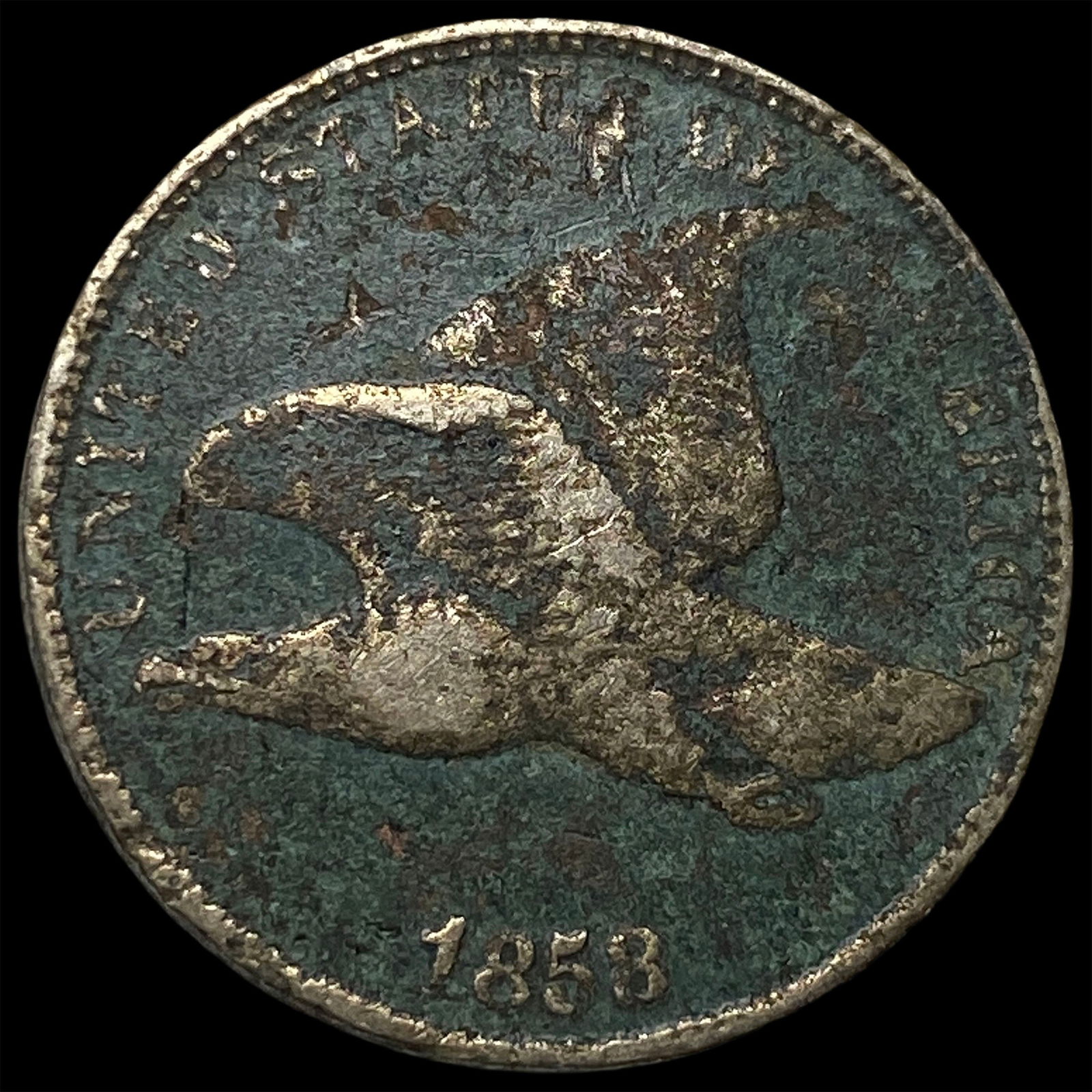 1858 Flying Eagle Cent HIGH GRADE: 1858 Flying Eagle Cent HIGH GRADE