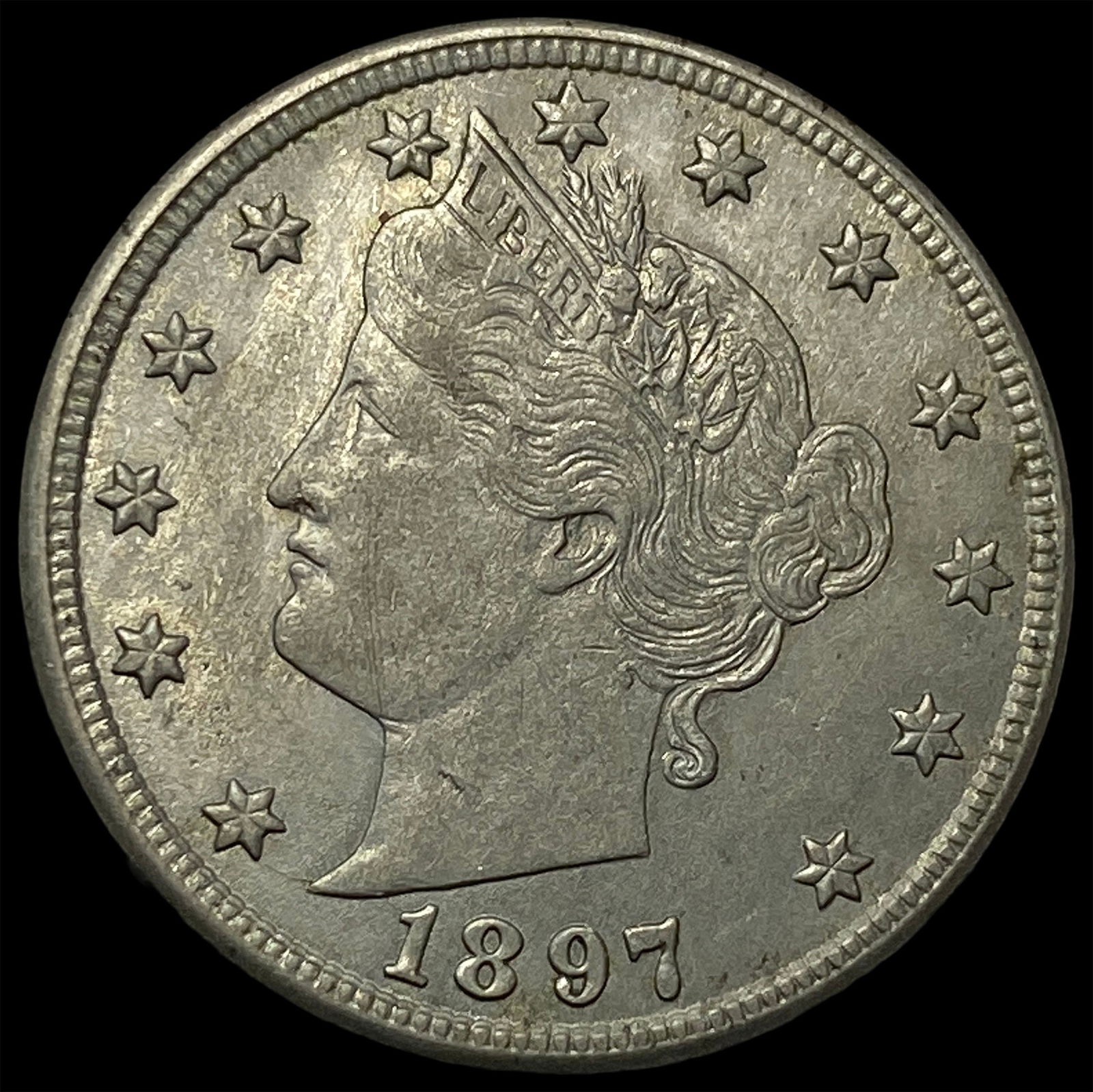 1897 Liberty Head Nickel UNCIRCULATED (1 of 2)