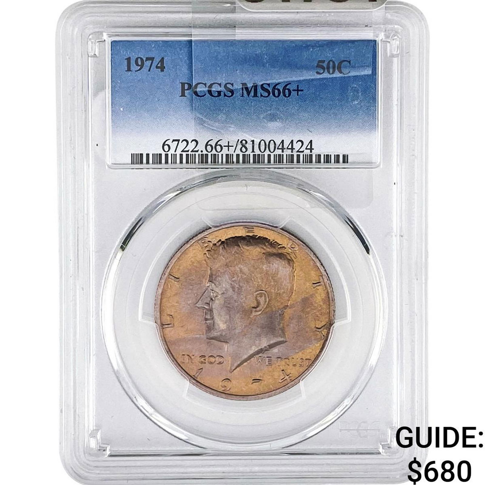 1974 Kennedy Half Dollar PCGS MS66+ (1 of 2)