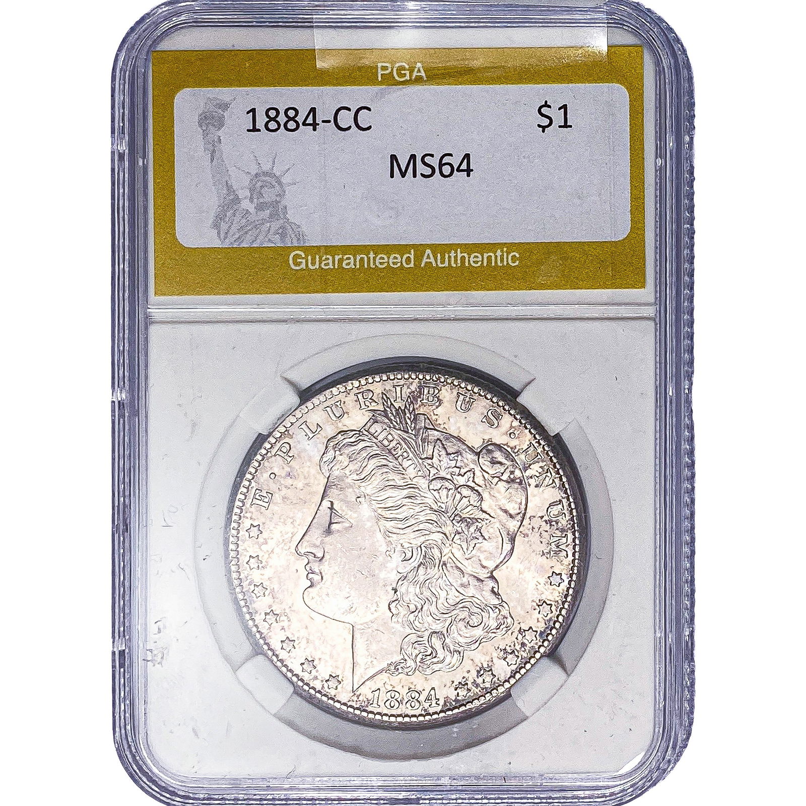 1884-CC Morgan Silver Dollar PGA MS64 (1 of 2)