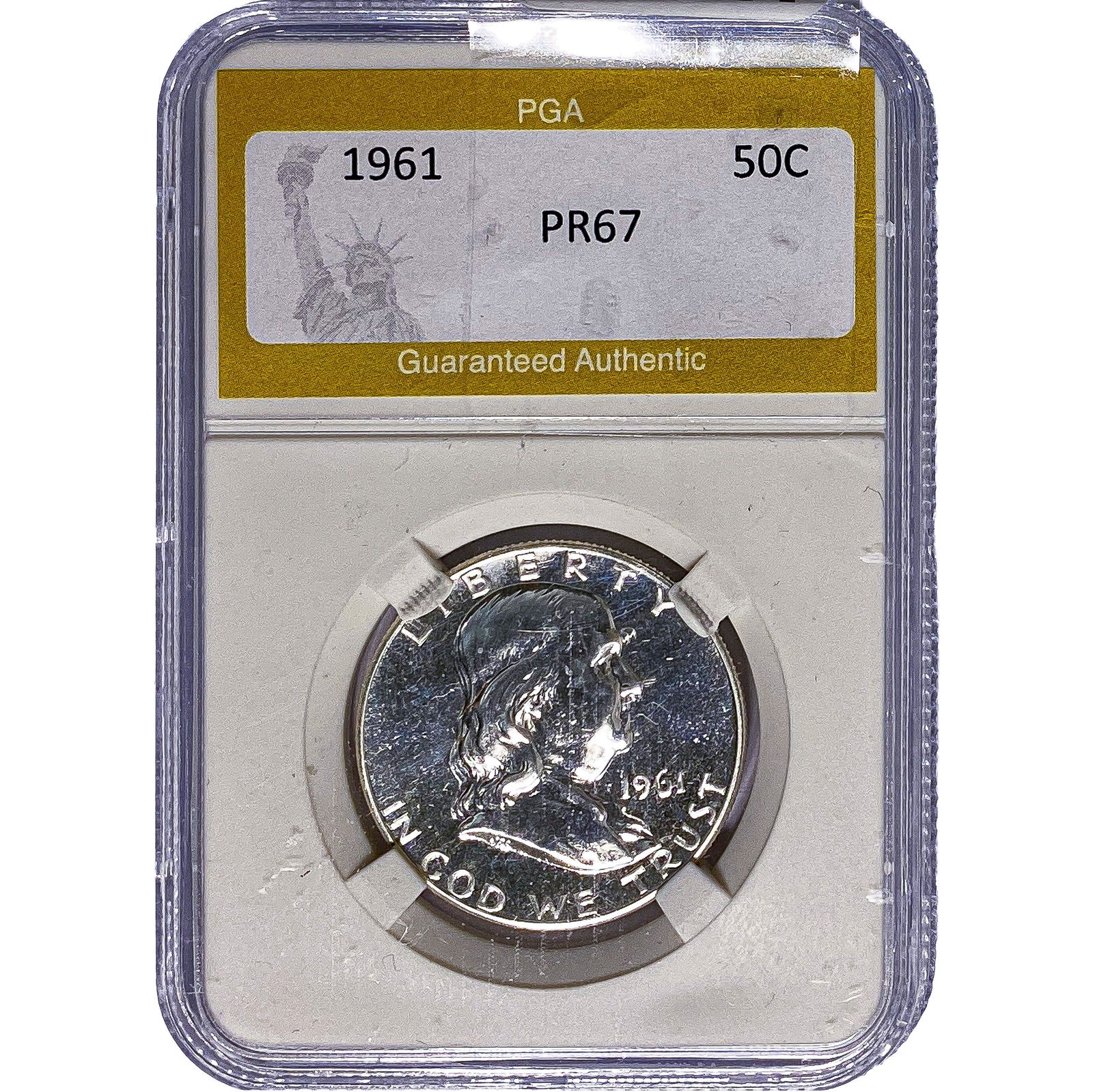 1961 Franklin Half Dollar PGA PR67 (1 of 2)