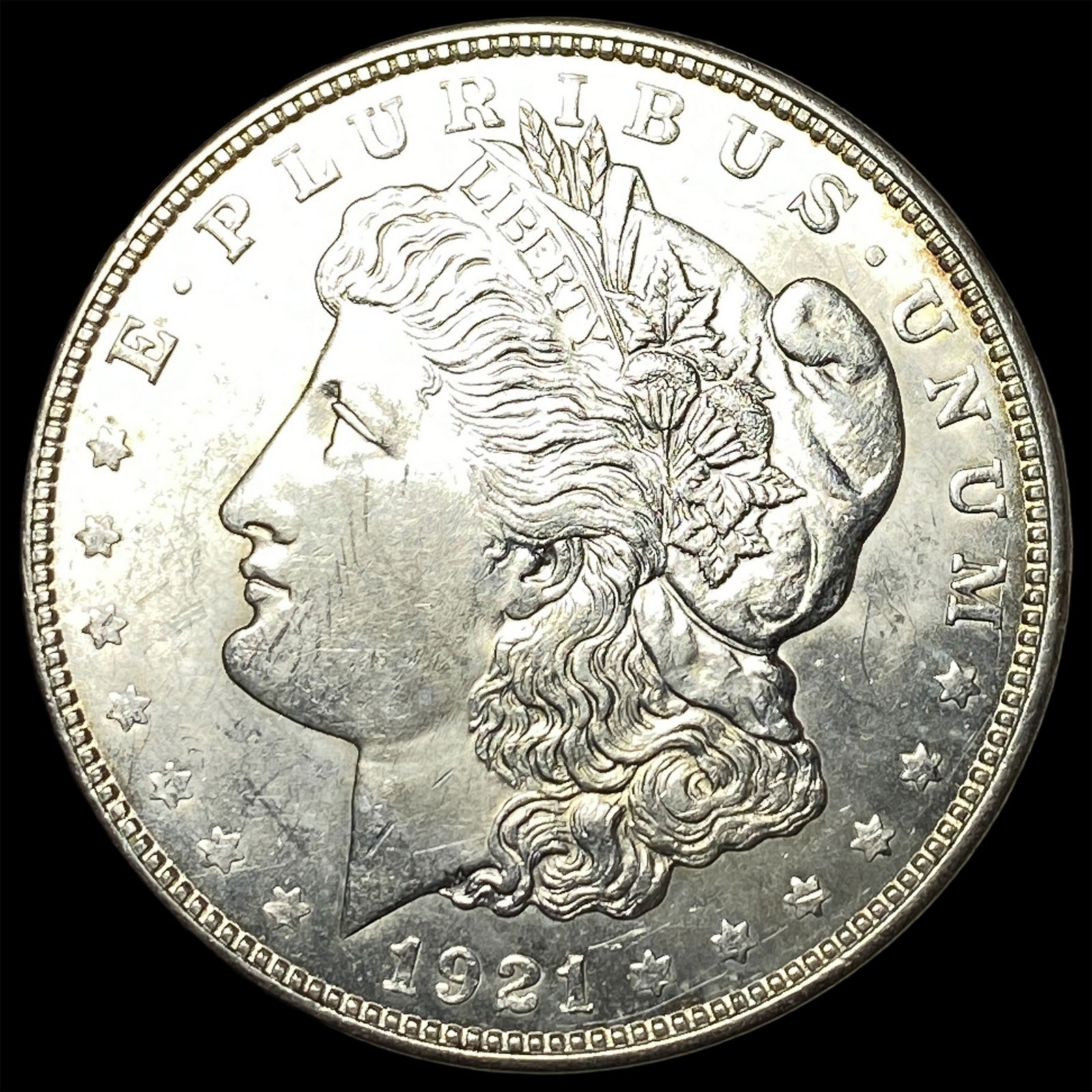 1921-D Silver Morgan Dollar UNCIRCULATED (1 of 2)