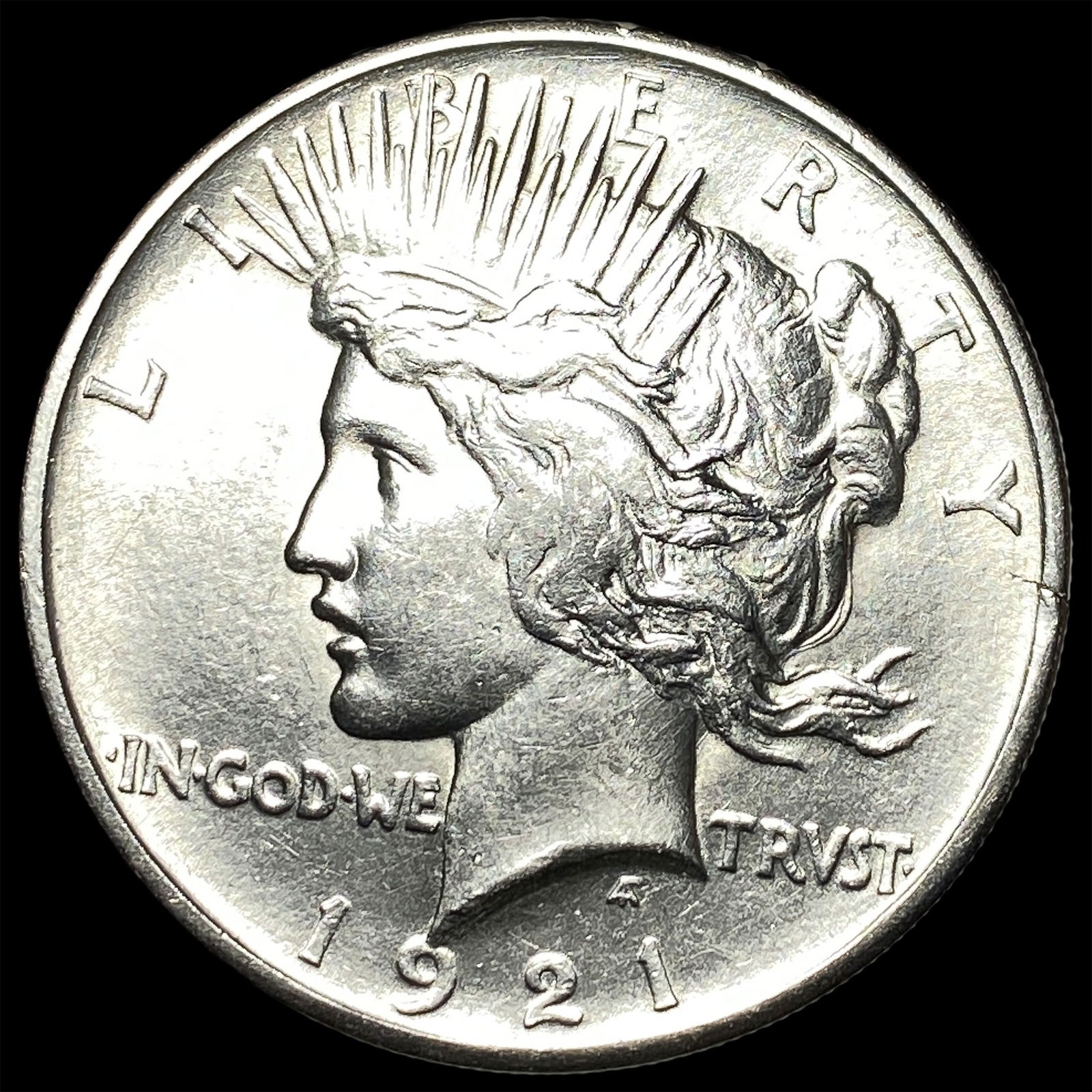 1921 Silver Peace Dollar UNCIRCULATED: 1921 Silver Peace Dollar UNCIRCULATED